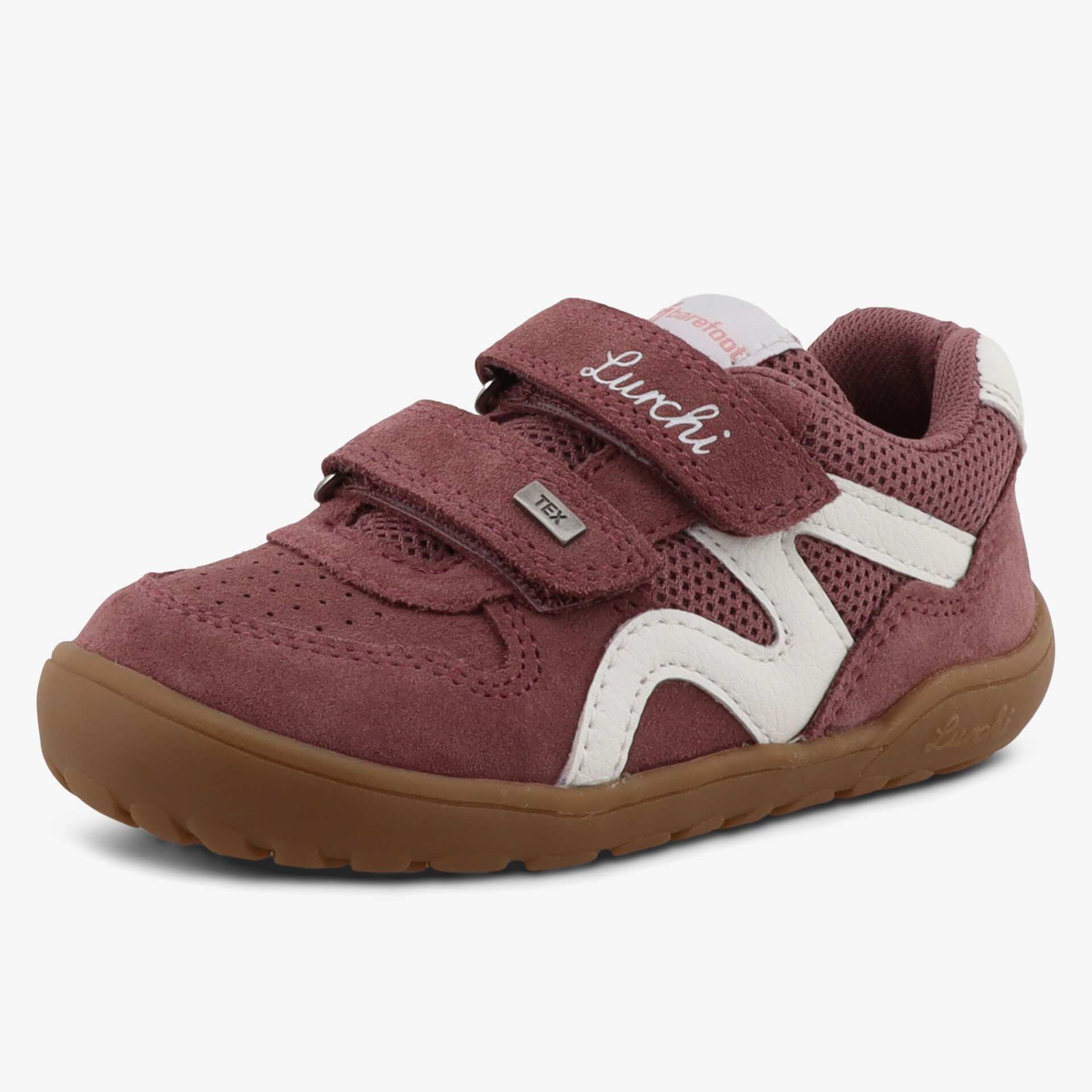 Sportlicher, bequemer Schuh mit Klettverschluss und rutschfester Sohle.