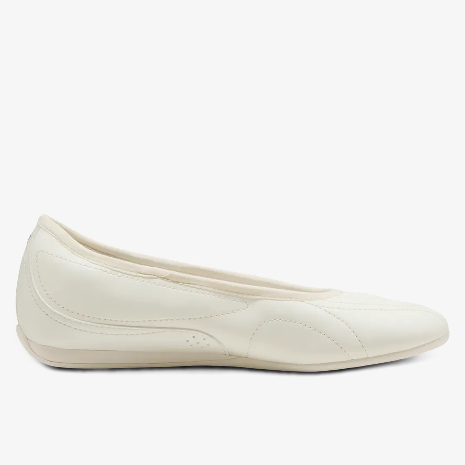 Bequeme und leichte Ballerinas mit weichem Material und rutschfester Sohle, elegante Seitenansicht