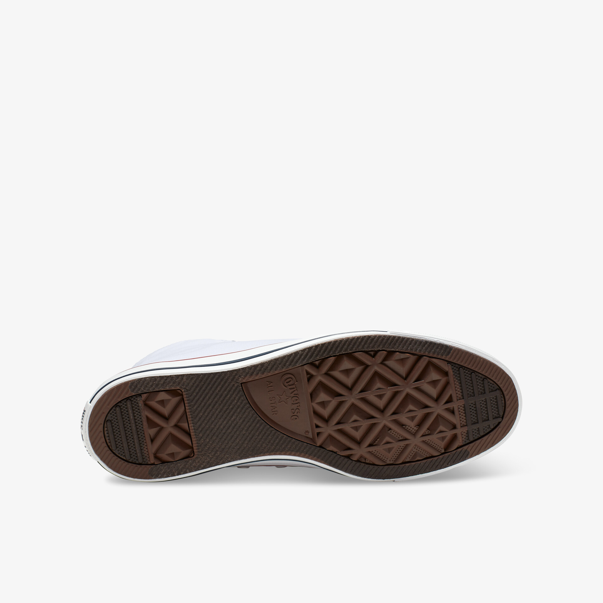 Gummisohle eines Schuhs mit rutschfestem, robustem und flexiblem Profil für optimalen Halt und Komfort