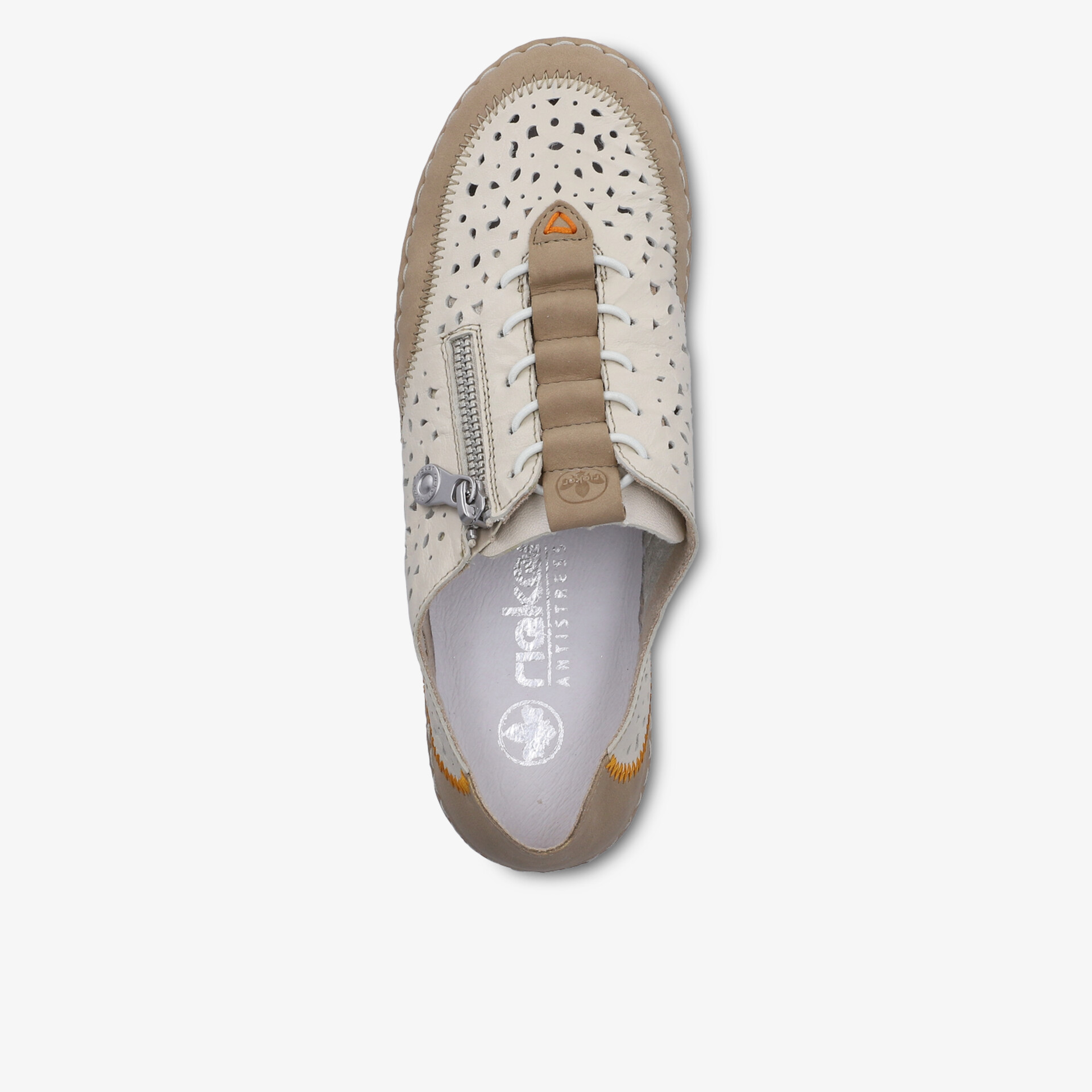 Leichter Schuh mit perforiertem Obermaterial und bequemer Passform, ideal für Alltag und Komfort