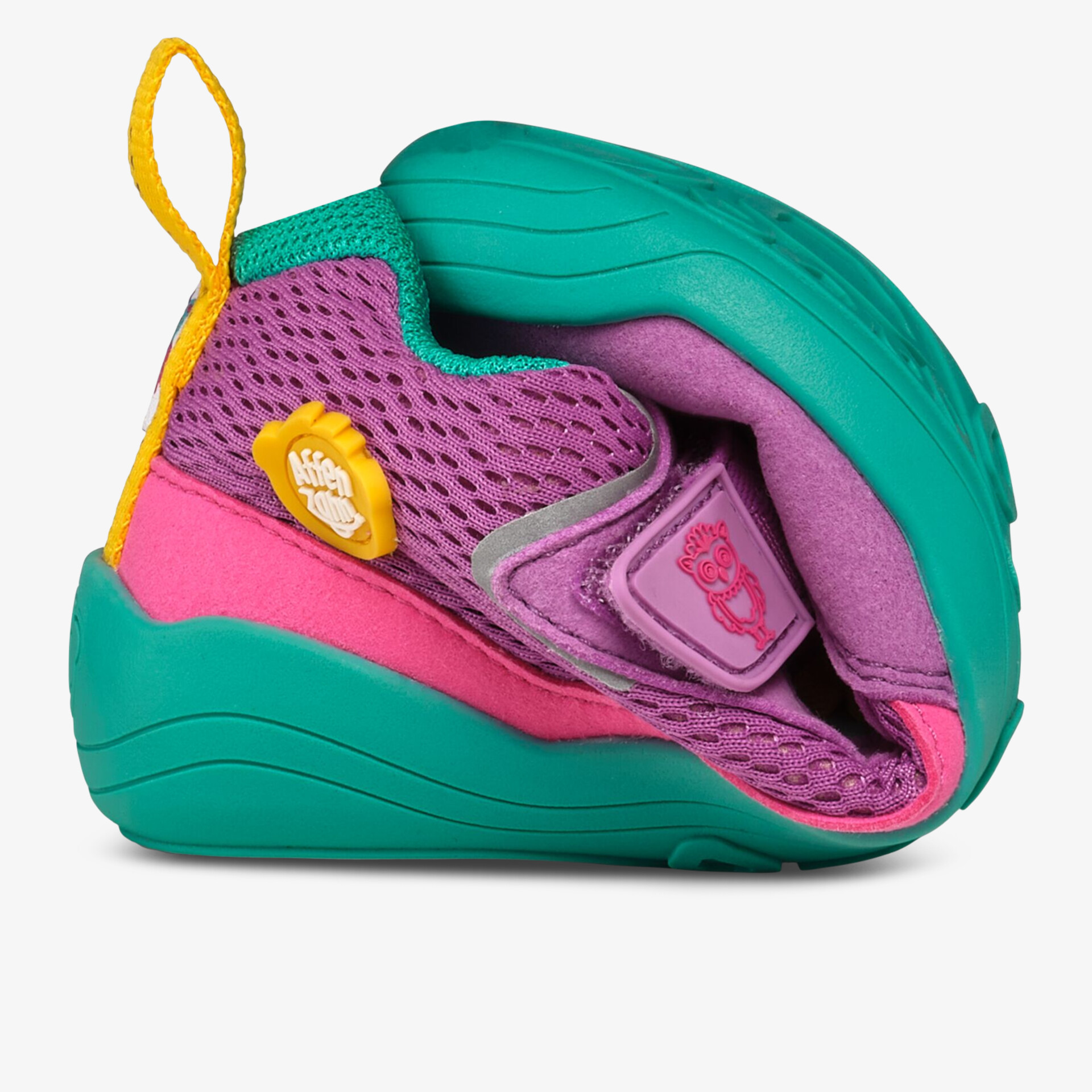 Biegsamer und leichter Schuh in lebendigen Farben, flexibel und bequem für hohen Tragekomfort