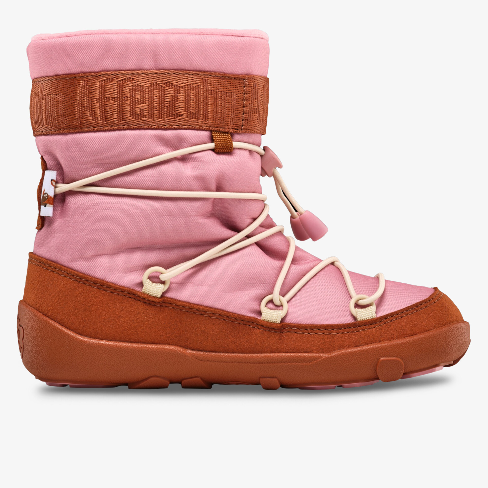 Warmer Outdoor-Winterstiefel mit wasserabweisendem Material und robustem Profil für kaltes Wetter