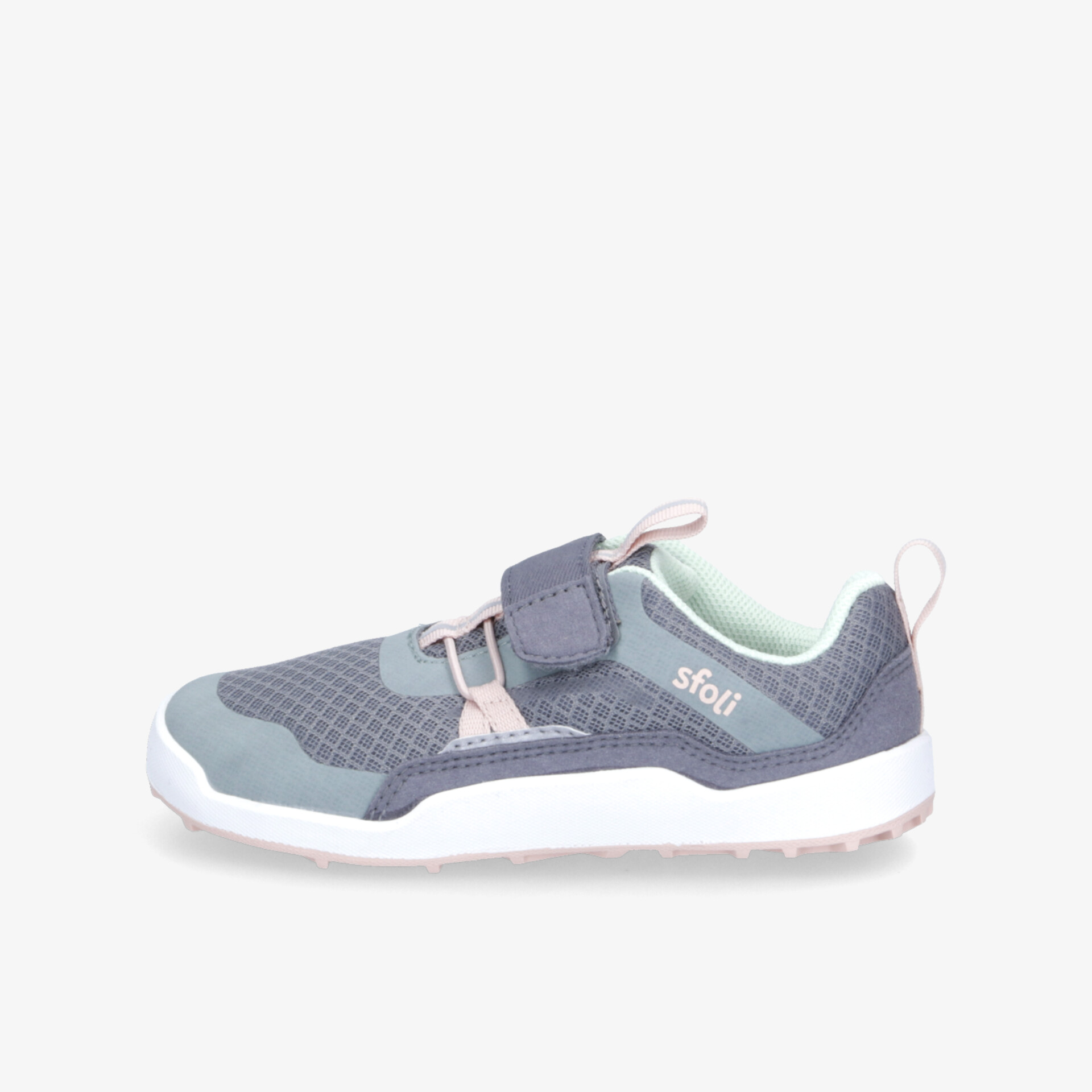 Leichter Sportschuh mit atmungsaktivem Material und flexiblem Klettverschluss für optimalen Tragekomfort