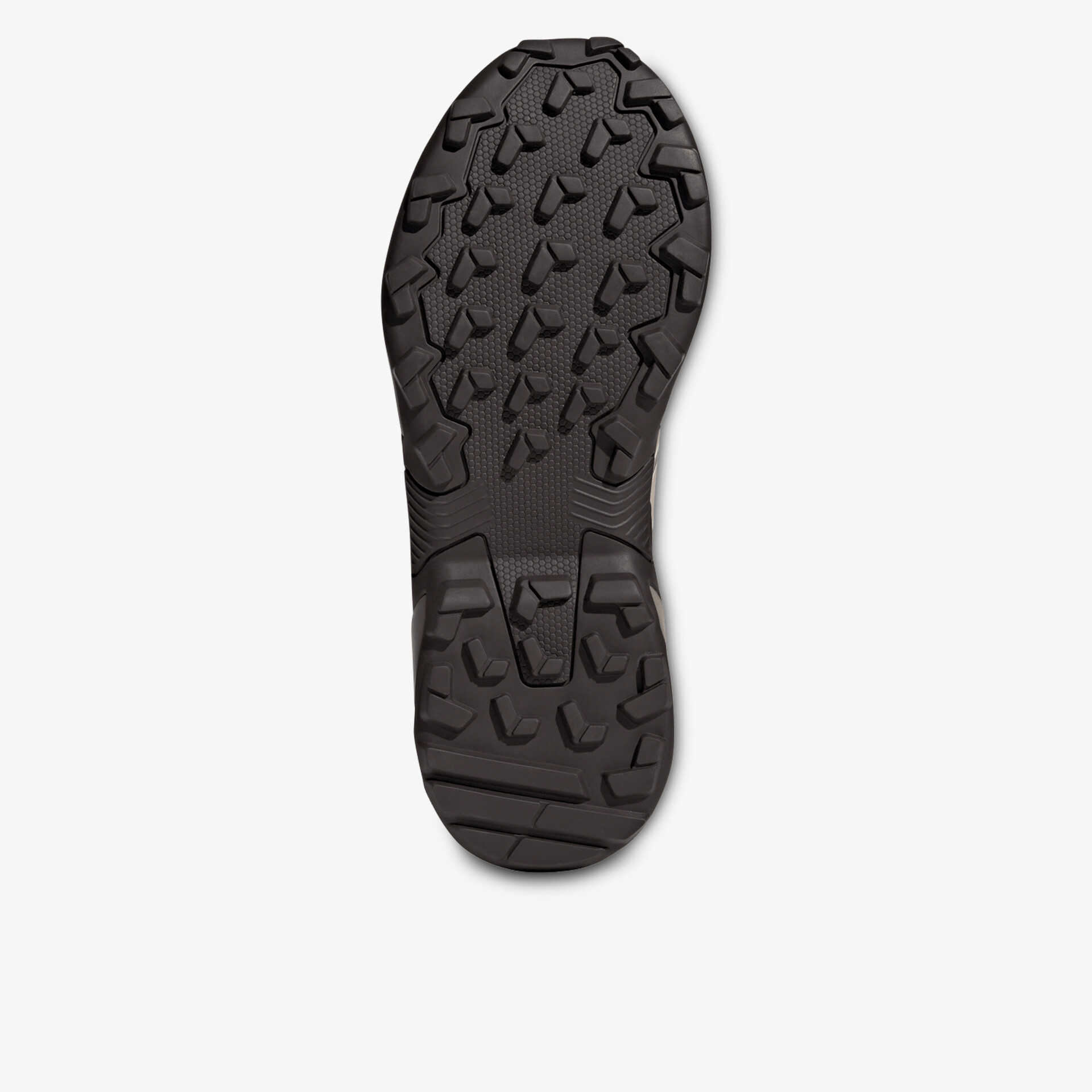 Robuste rutschfeste Schuhsohle mit rundem Profil für sicheren Halt und lange Lebensdauer