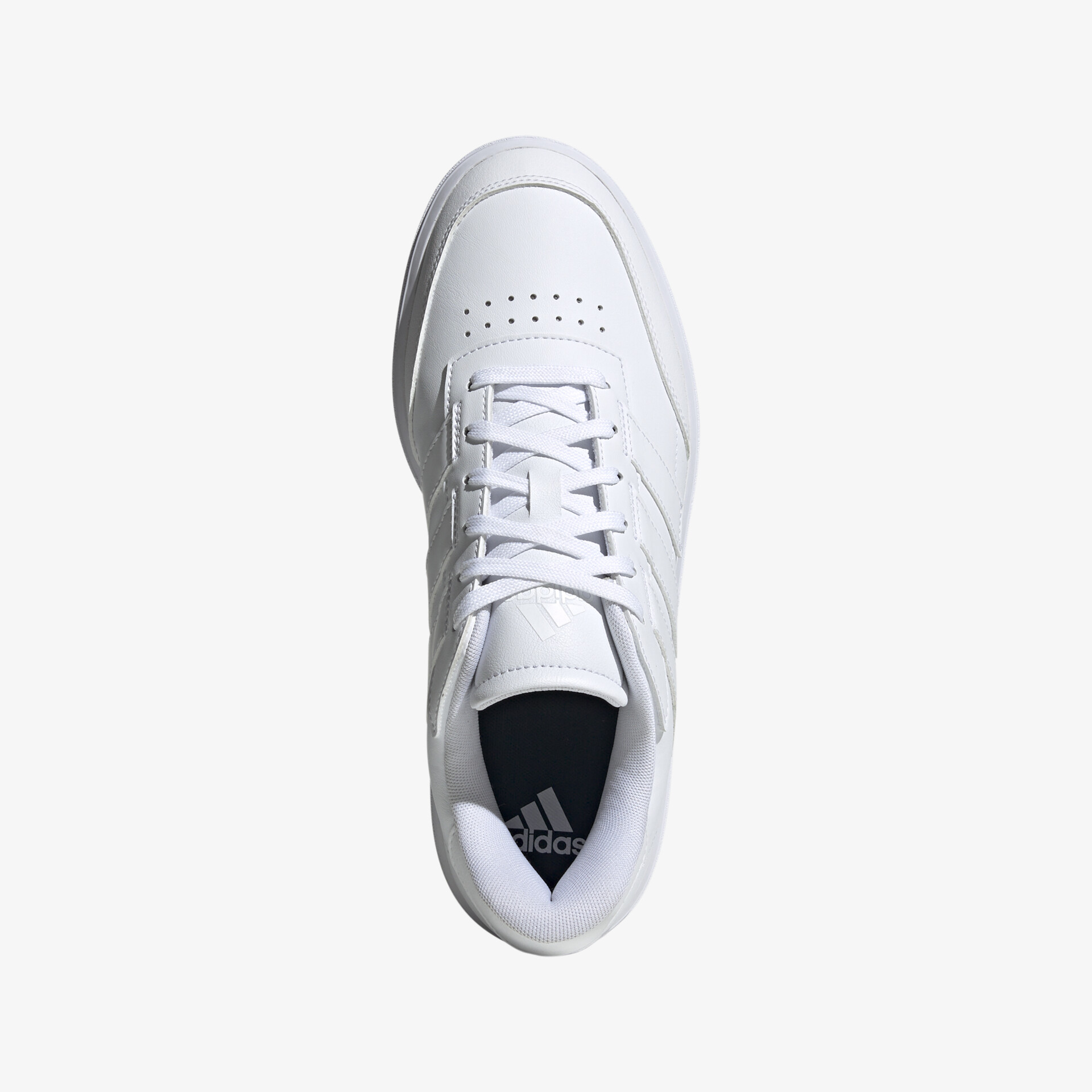 Moderner weißer Sneaker mit komfortabler Passform und atmungsaktivem Material, ideal für sportlichen Stil