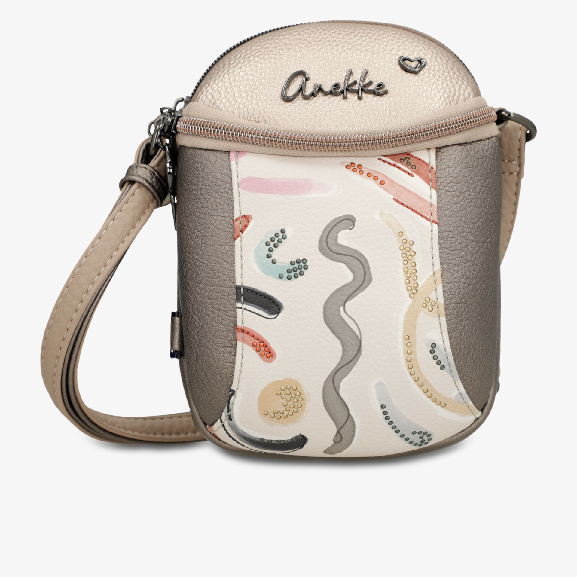 Stilvolle kleine Tasche mit einzigartigem Design und praktischer Tragbarkeit.