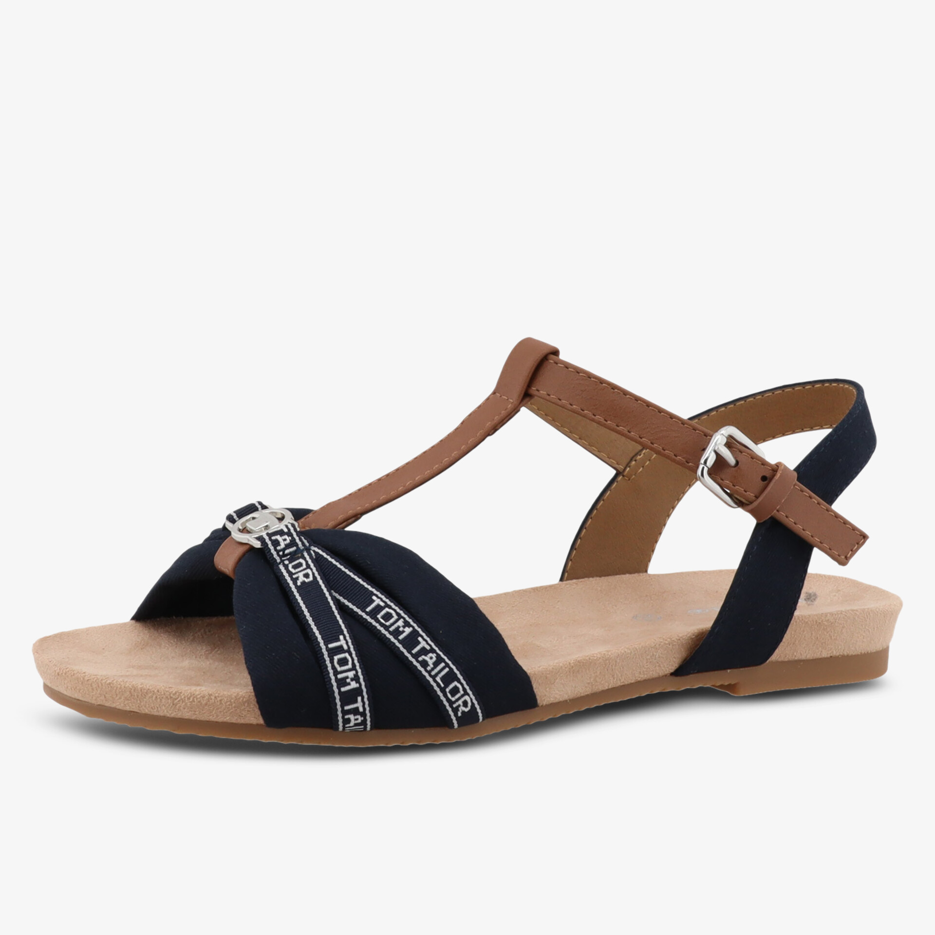 Leichte Riemchensandale mit verstellbarem Verschluss und weicher Sohle für hohen Tragekomfort