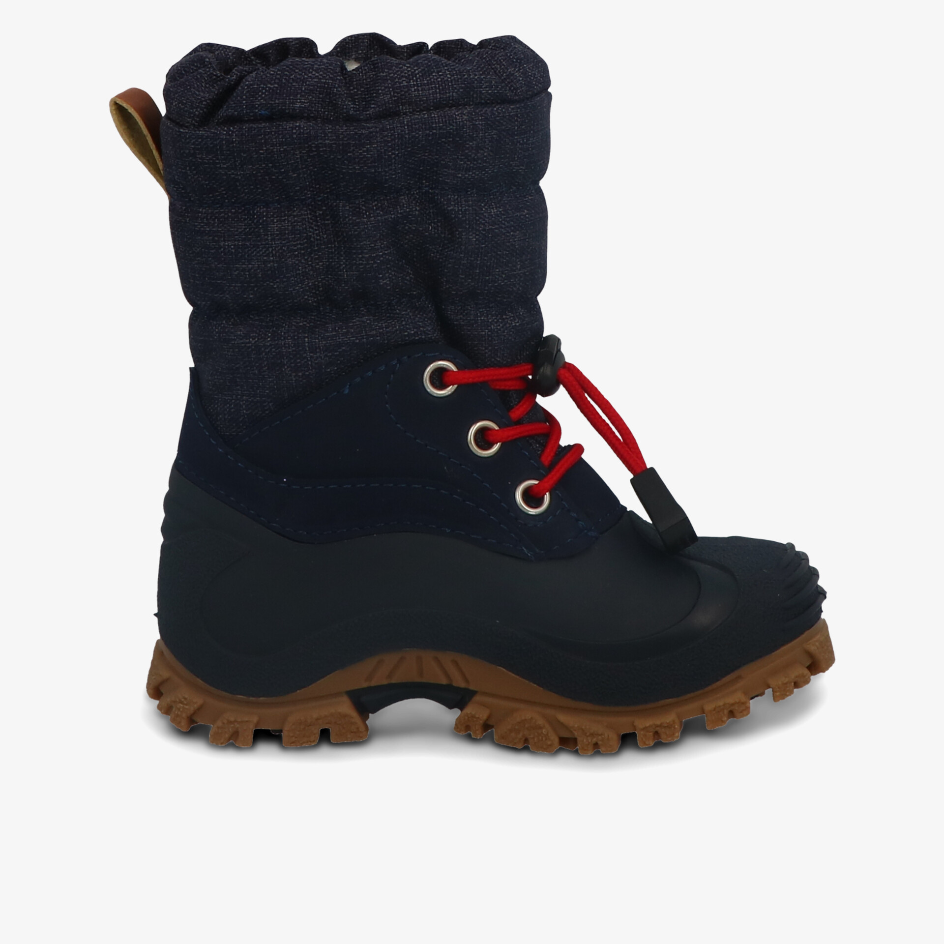 Robuster Winterstiefel mit warmer Isolierung, wasserdichtem Material und rutschfester Sohle für sicheren Halt
