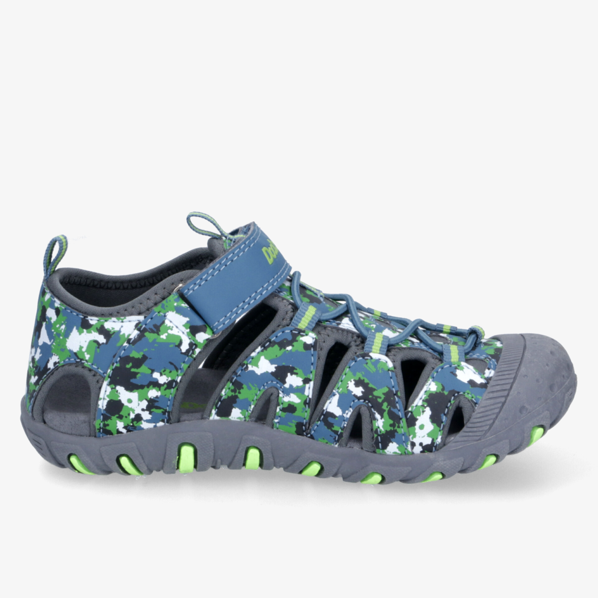 Robuster, atmungsaktiver und flexibler Outdoor-Schuh mit rutschfester Sohle und sicherem Halt in buntem Design