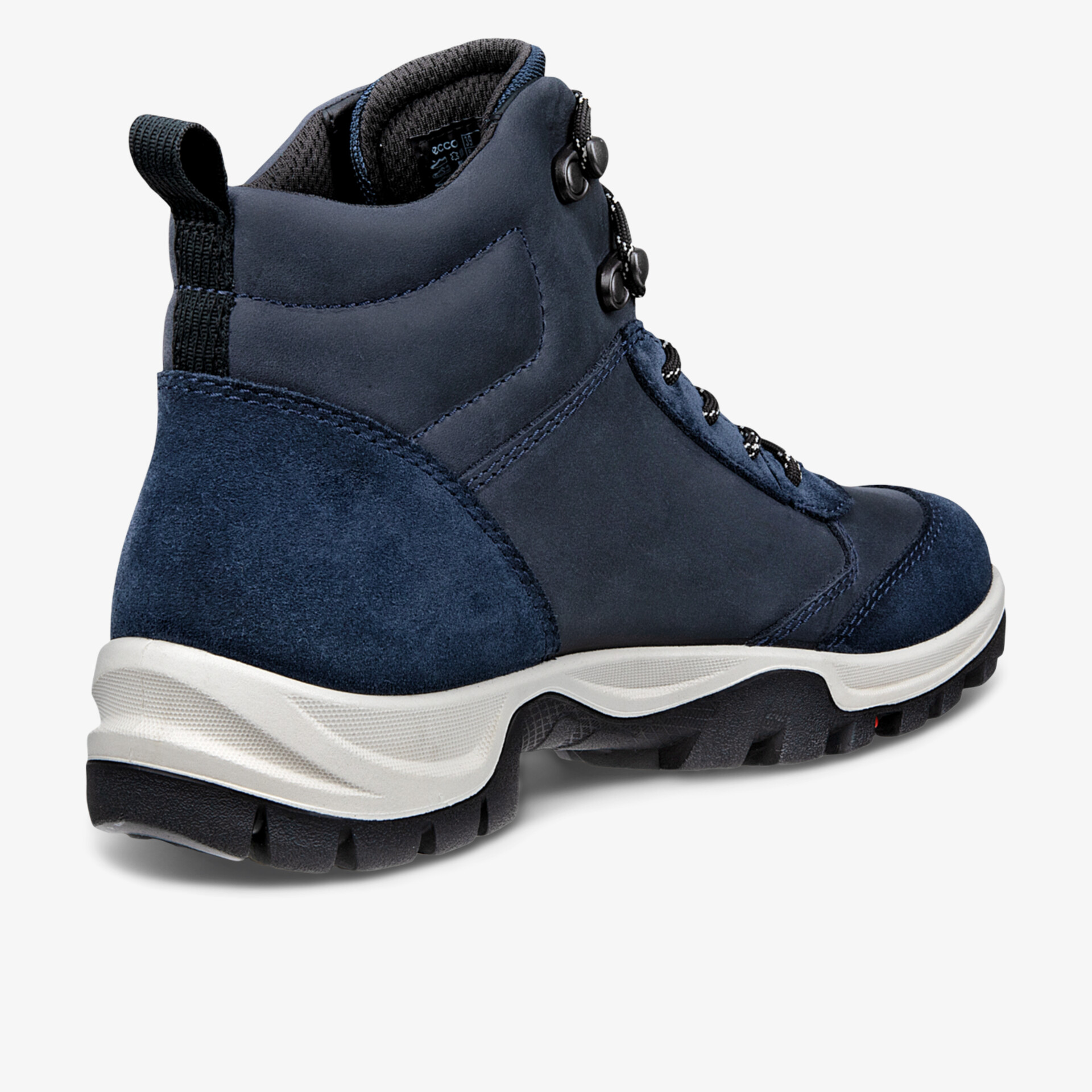 Robuster Outdoorschuh mit gepolstertem Kragen und rutschfester Sohle, ideal für unwegsames Gelände