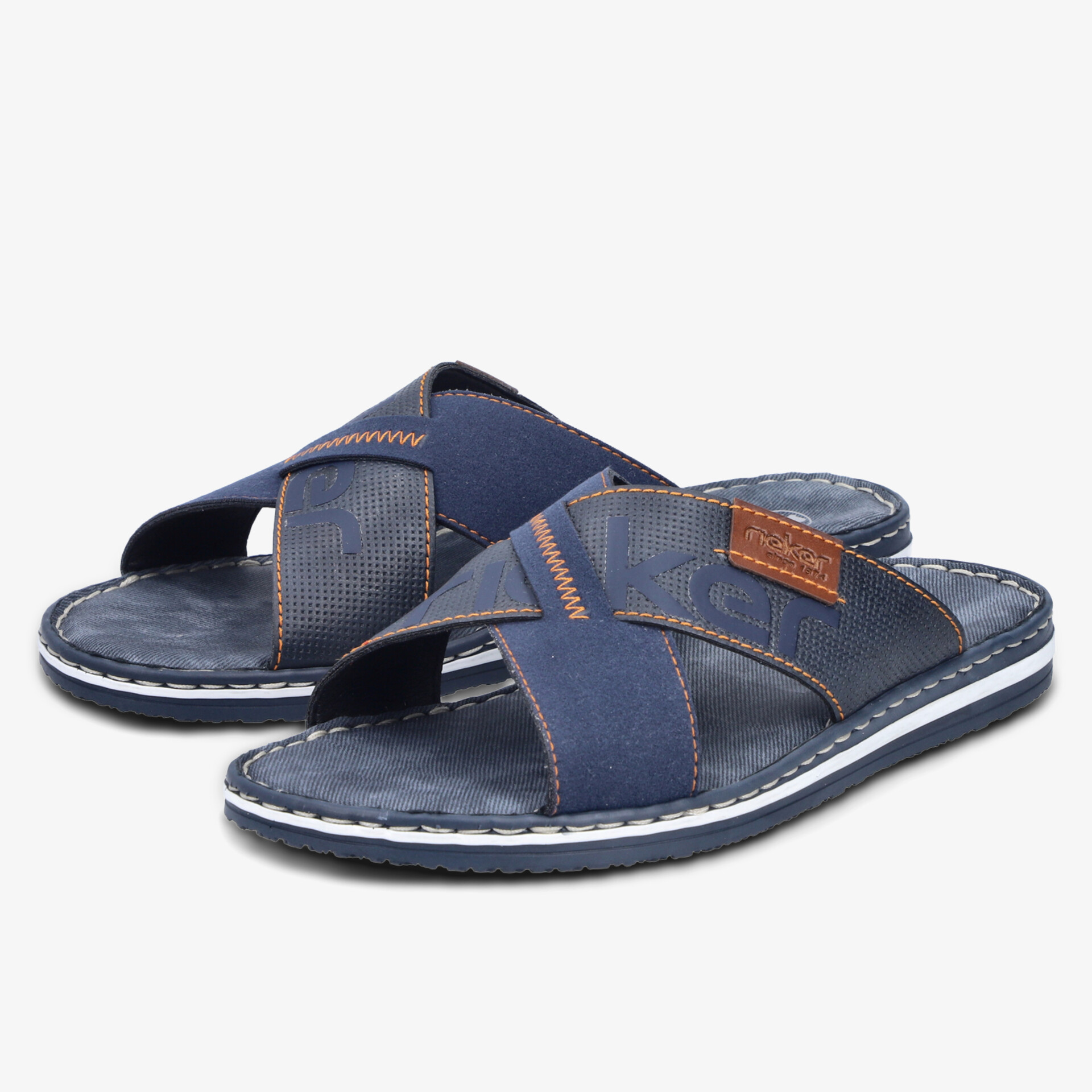 Bequeme offene Sandalen mit robusten Sohlen und stilvollem Design, perfekt für den Alltag.