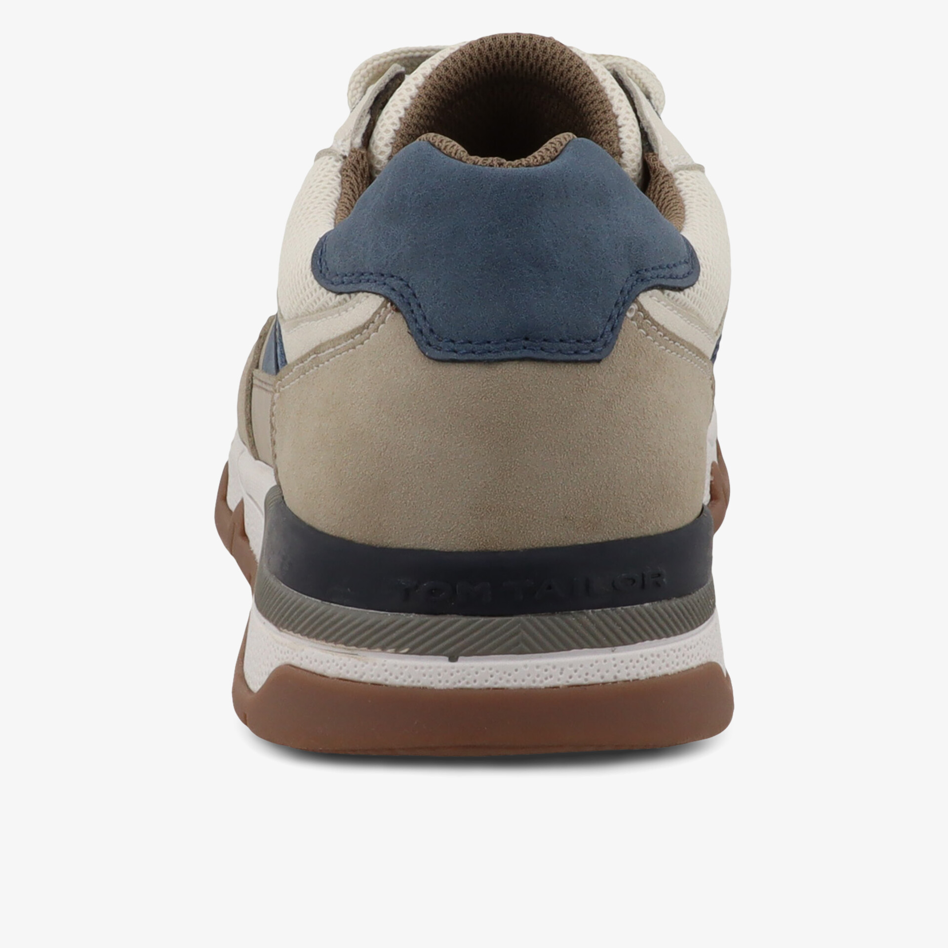 Rückansicht des bequemen Sneakers mit rutschfester Sohle, sportlichem Stil und robustem Material für angenehmen Tragekomfort