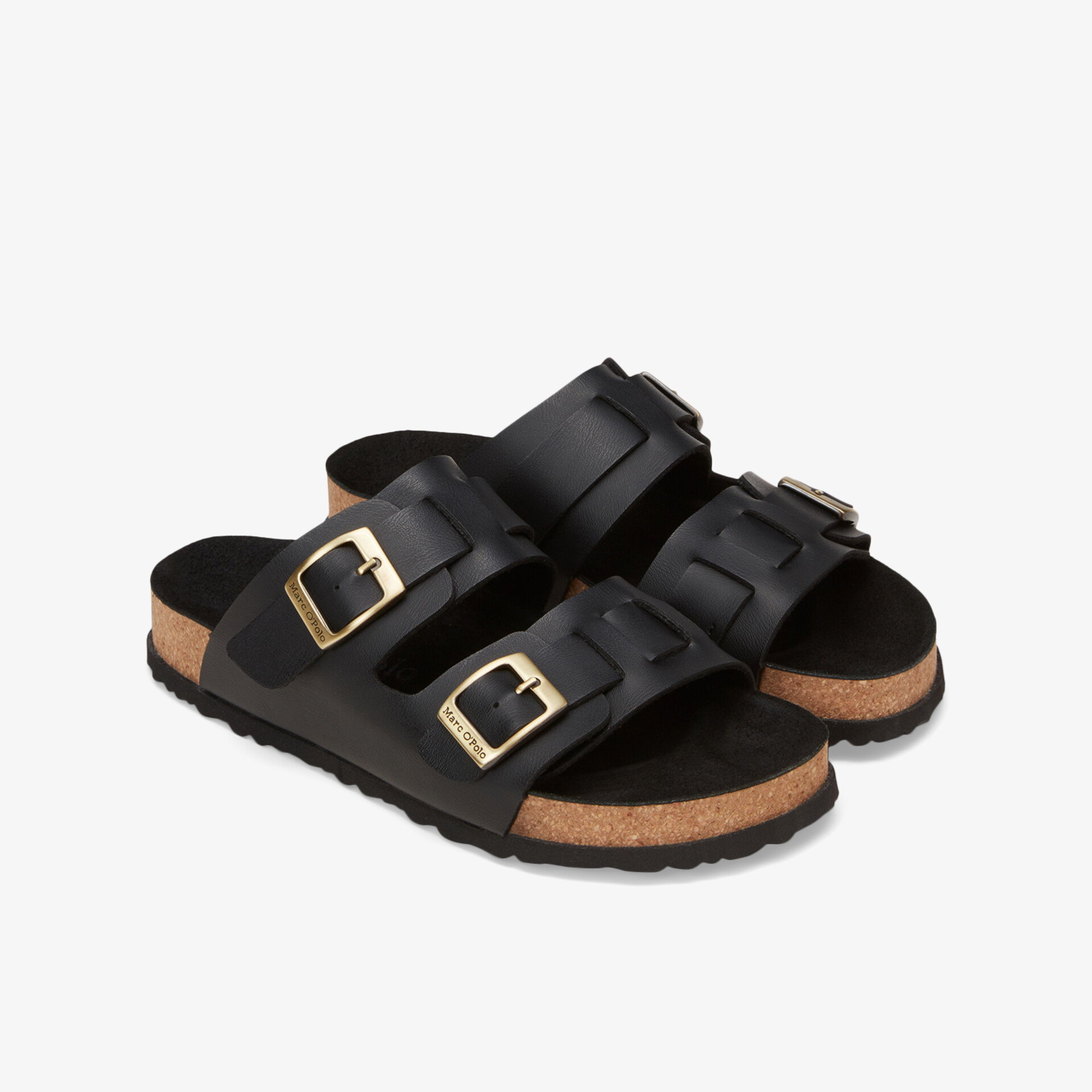 Bequeme Sandalen mit verstellbaren Schnallen und ergonomischem Korkfußbett für optimalen Tragekomfort