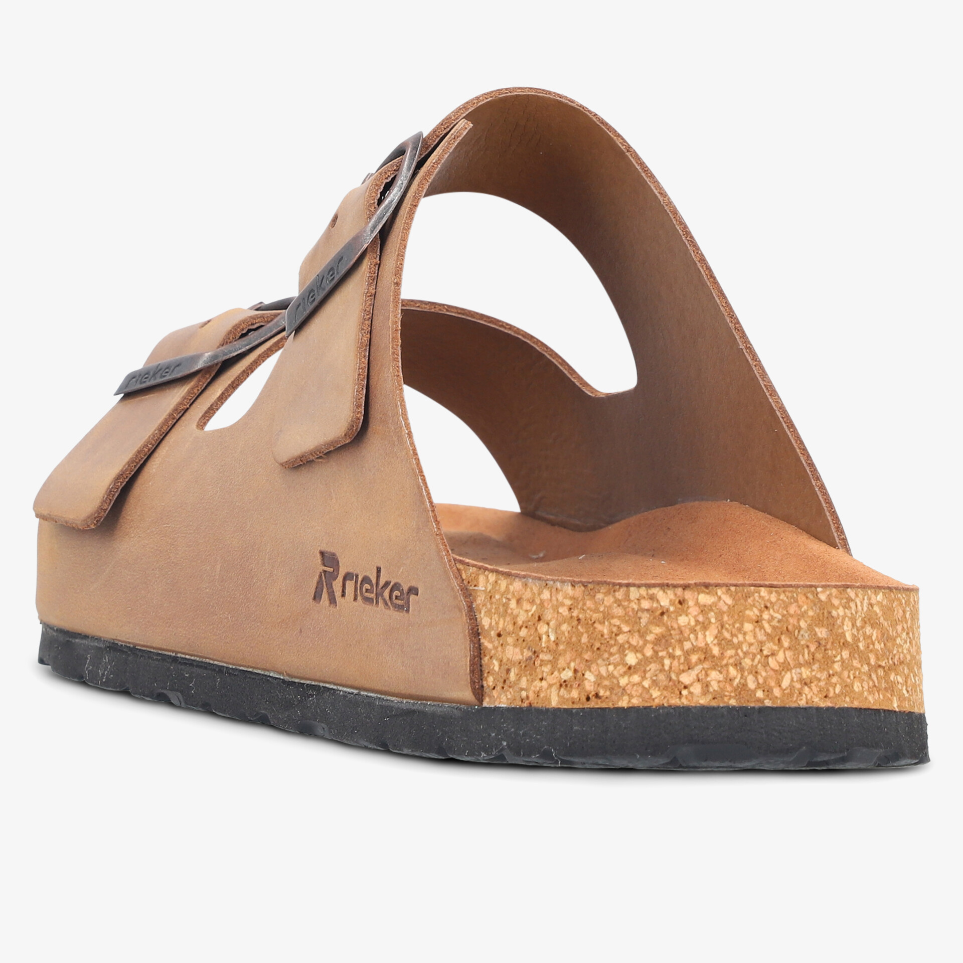 Bequeme Sandale mit verstellbaren Schnallen und komfortablem Korkfußbett, rutschfeste Sohle