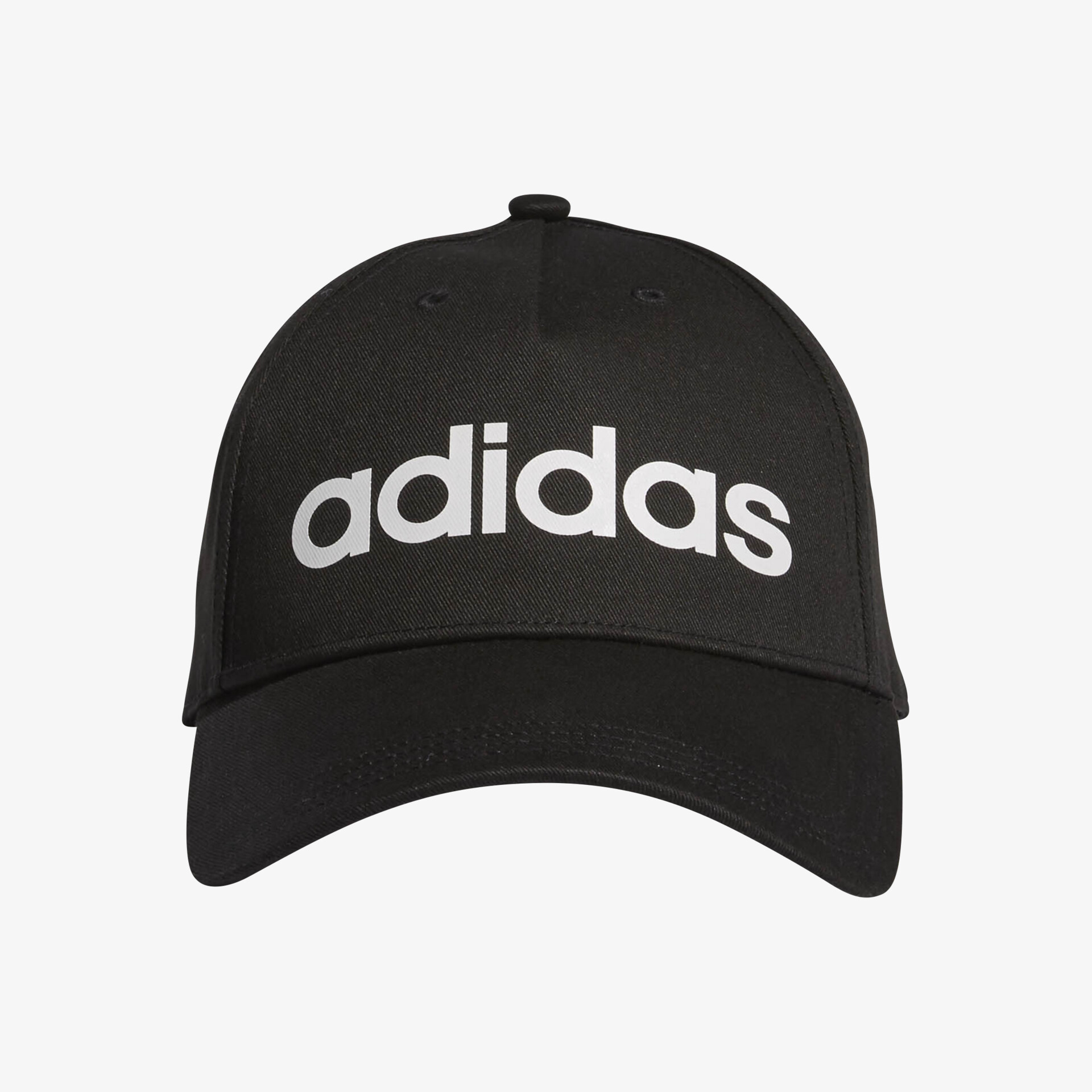 Stylische schwarze Baseballcap mit großem Logo, verstellbare Passform und sportlichem Design für ultimativen Komfort.