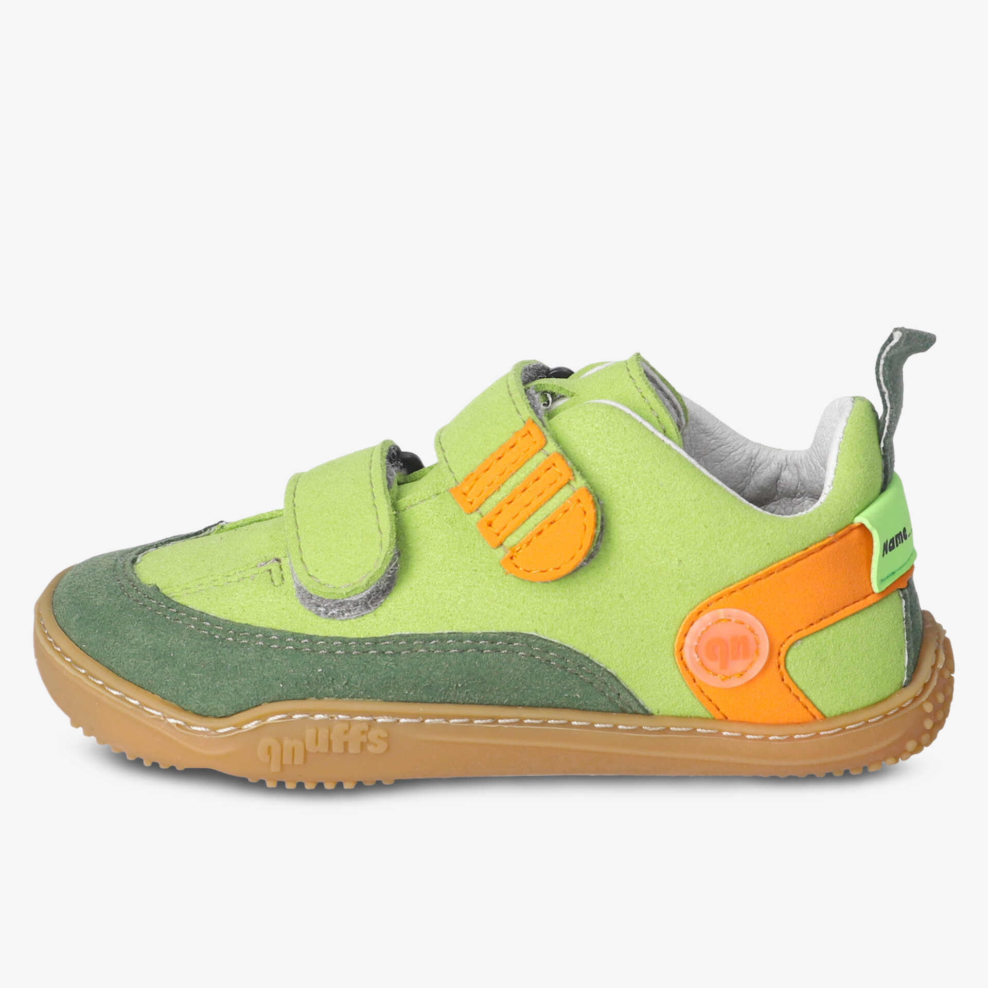 Leichter und bequemer Schuh mit farbenfrohem Design und sicherem Klettverschluss