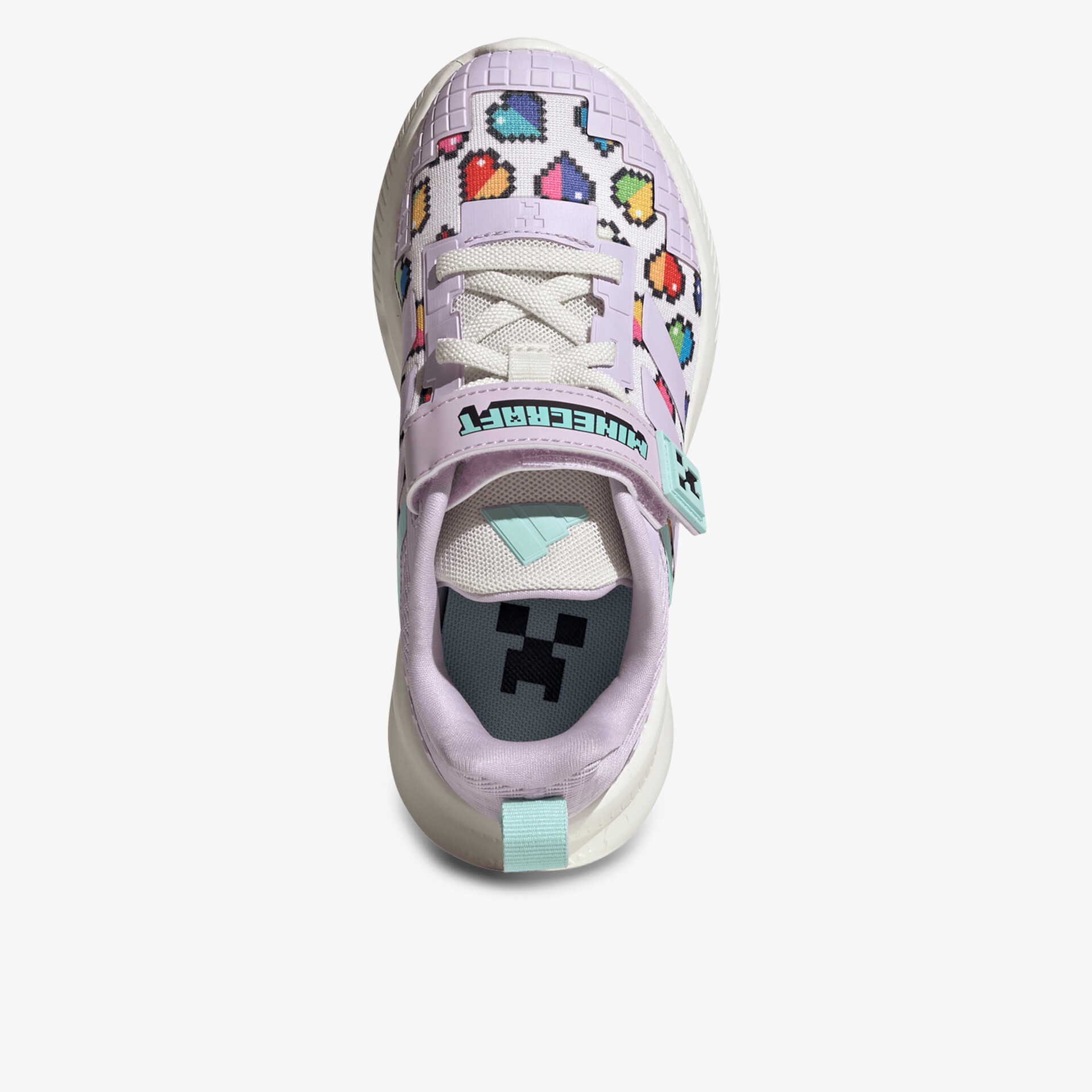 Bunter Sneaker mit gepolstertem Schaft und bequemer Passform, farbenfrohes und robustes Design