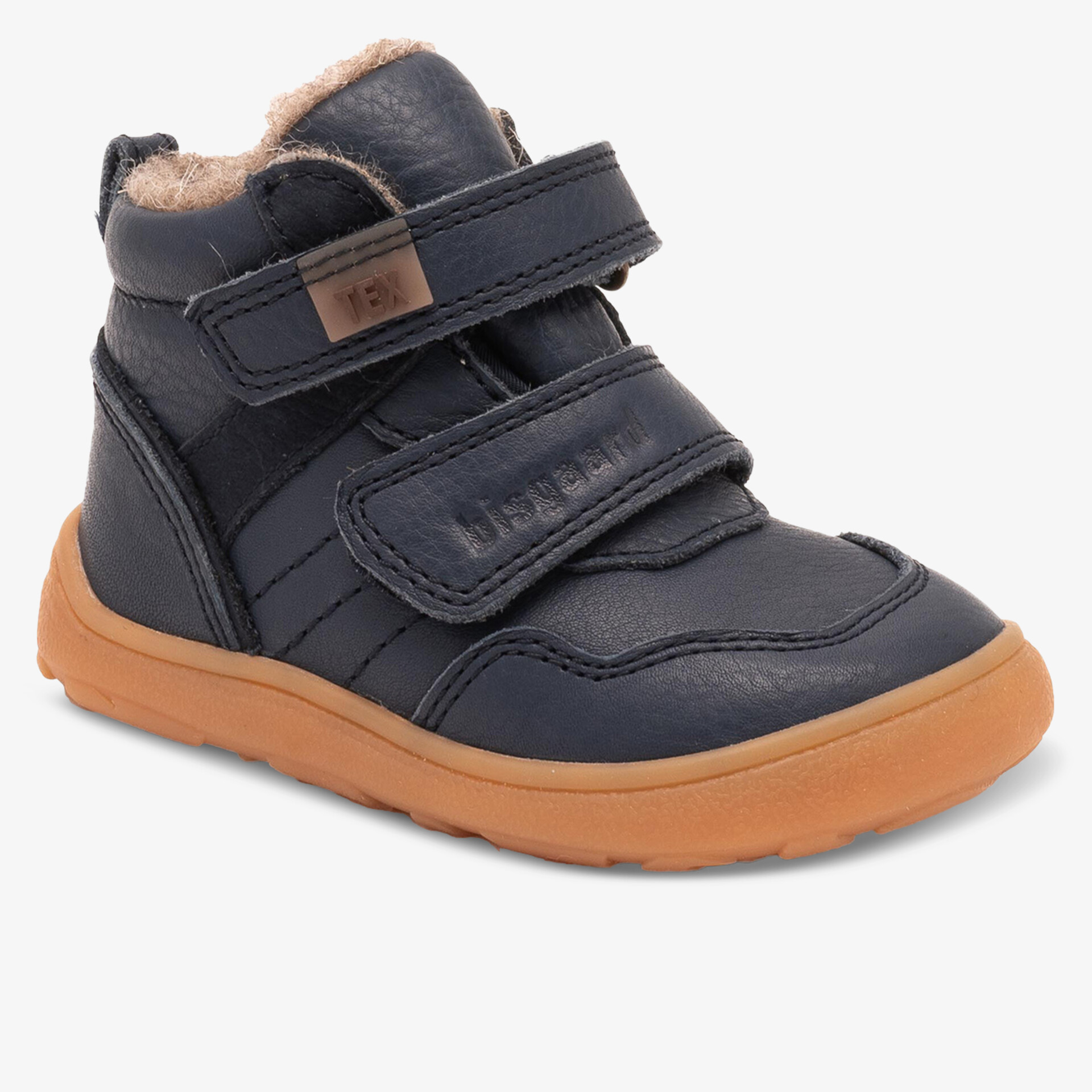 Warmer kinder Winterstiefel mit praktischem Klettverschluss und rutschfester Sohle für sicheren Halt