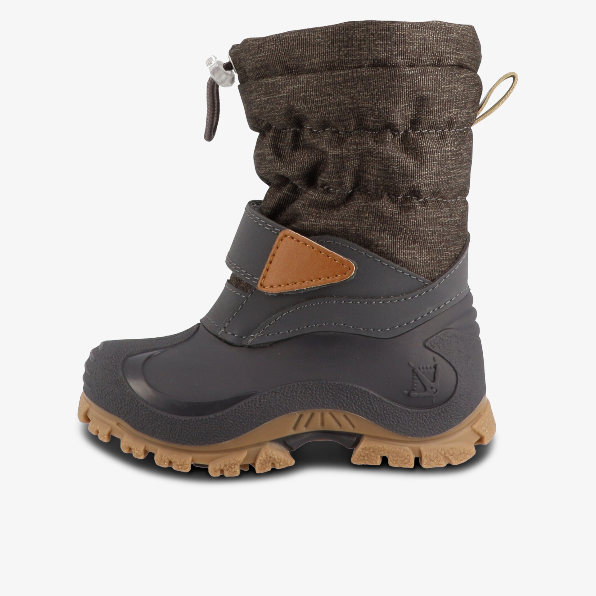 Robuster Winterstiefel mit wasserdichtem Obermaterial, rutschfester Sohle und verstellbarem Klettverschluss