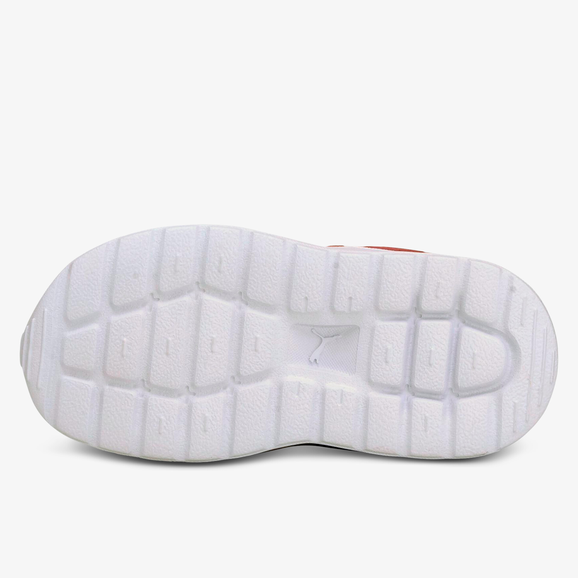 Robuste, rutschfeste weiße Schuhsohle mit flexiblem und profiliertem Design für sicheren Halt