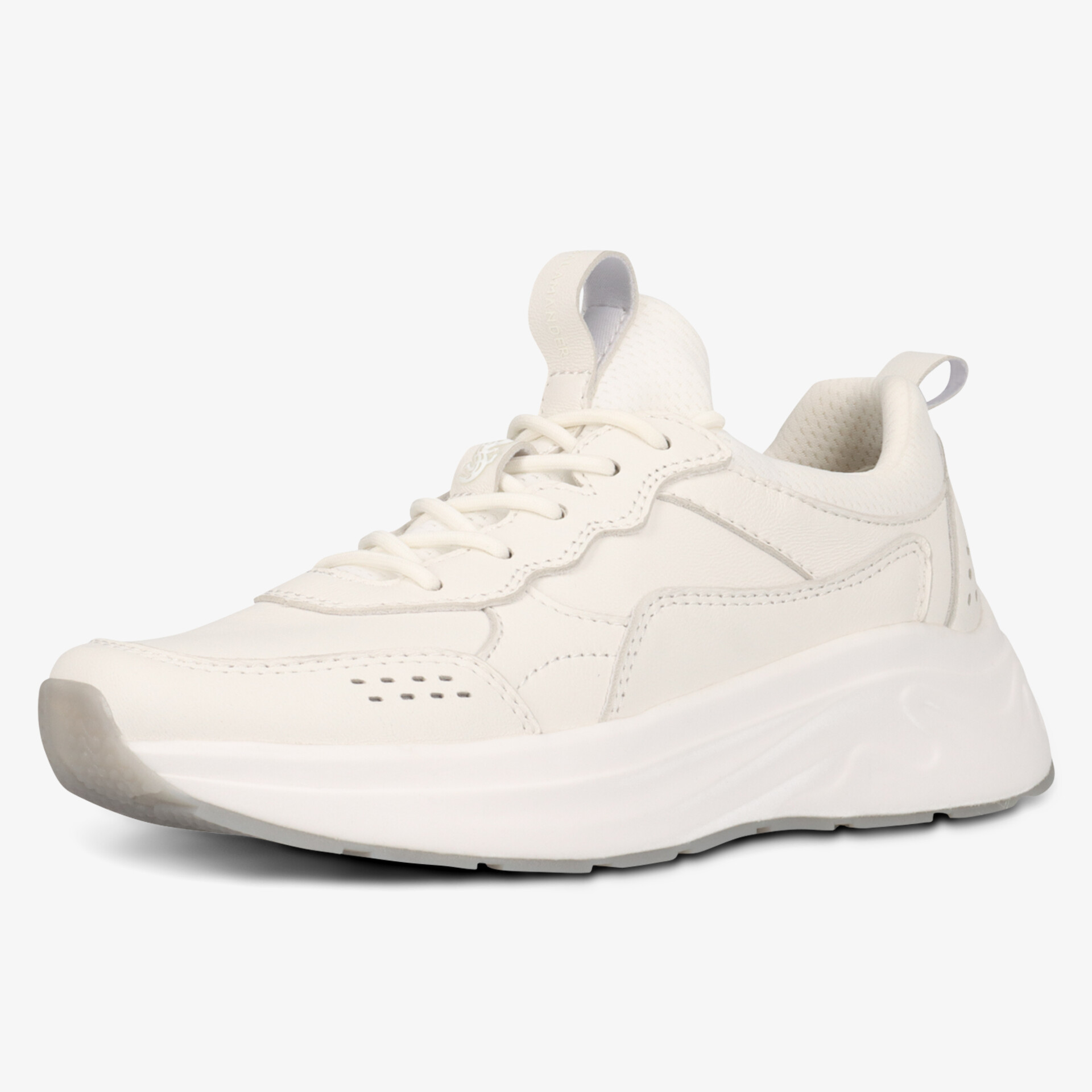 Stilvoller weißer Sneaker mit hohem Komfort und rutschfester Sohle