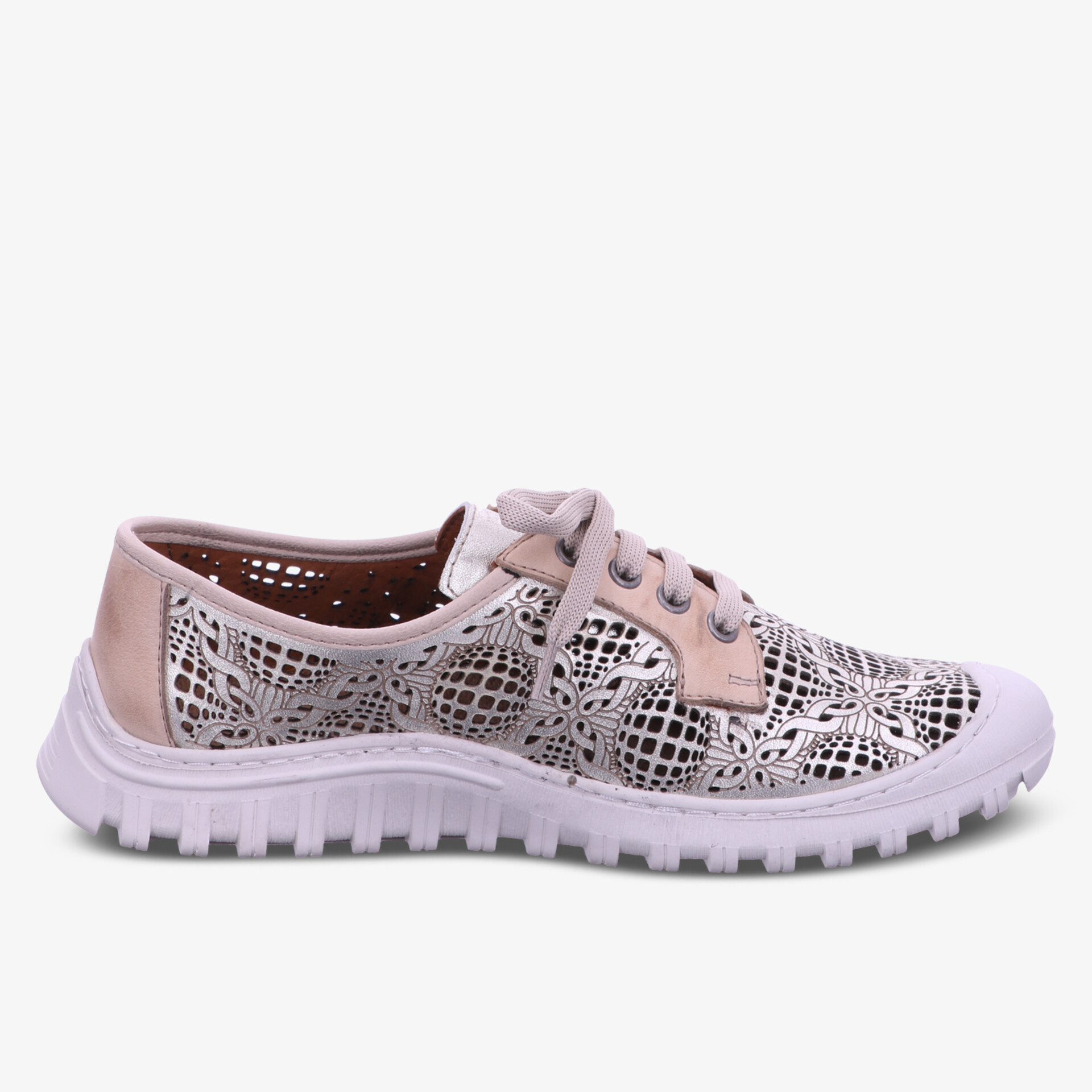 Modischer Schnürschuh mit atmungsaktivem Design und rutschfester Sohle