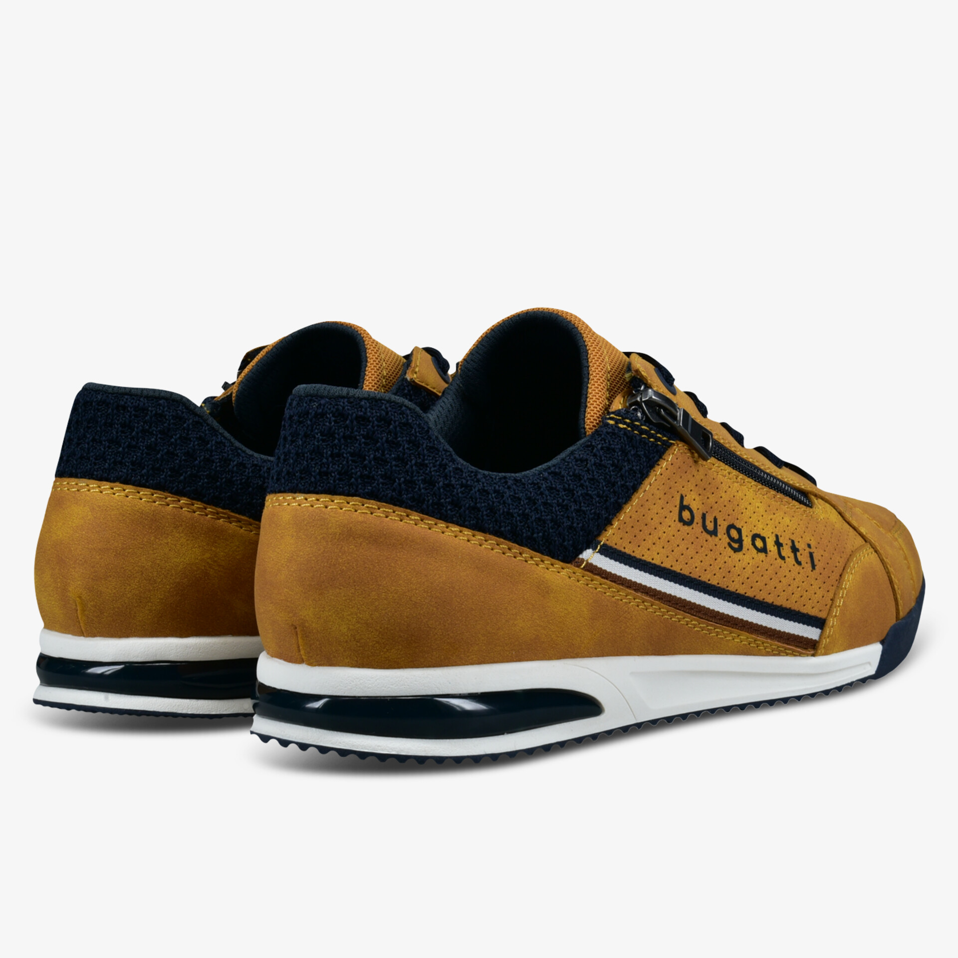 Stylish brown lace-up shoes with durable materials and high-quality detailing.