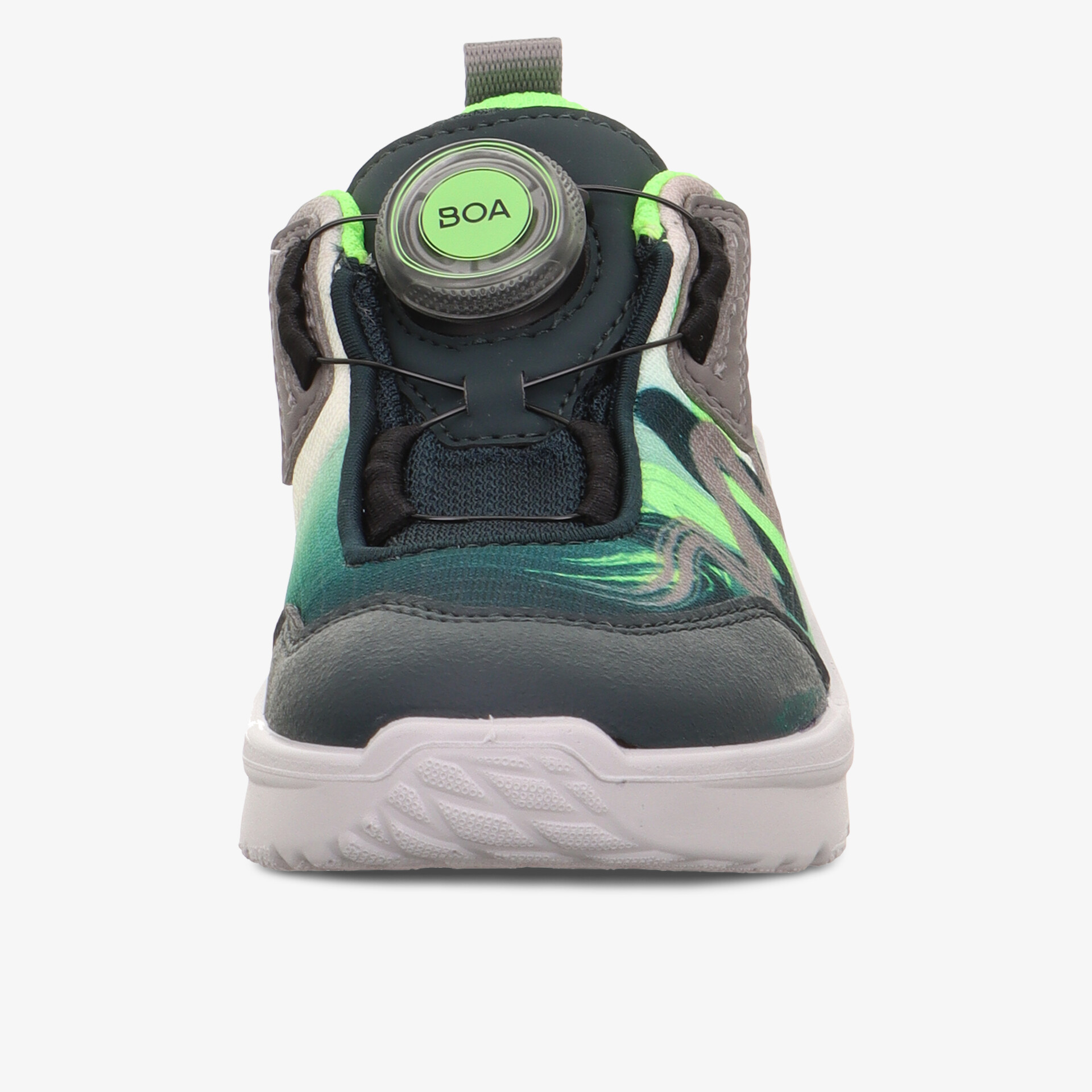 Moderner robuster Schuh mit bequemer Passform und langlebiger Sohle, ideal für präzisen Halt