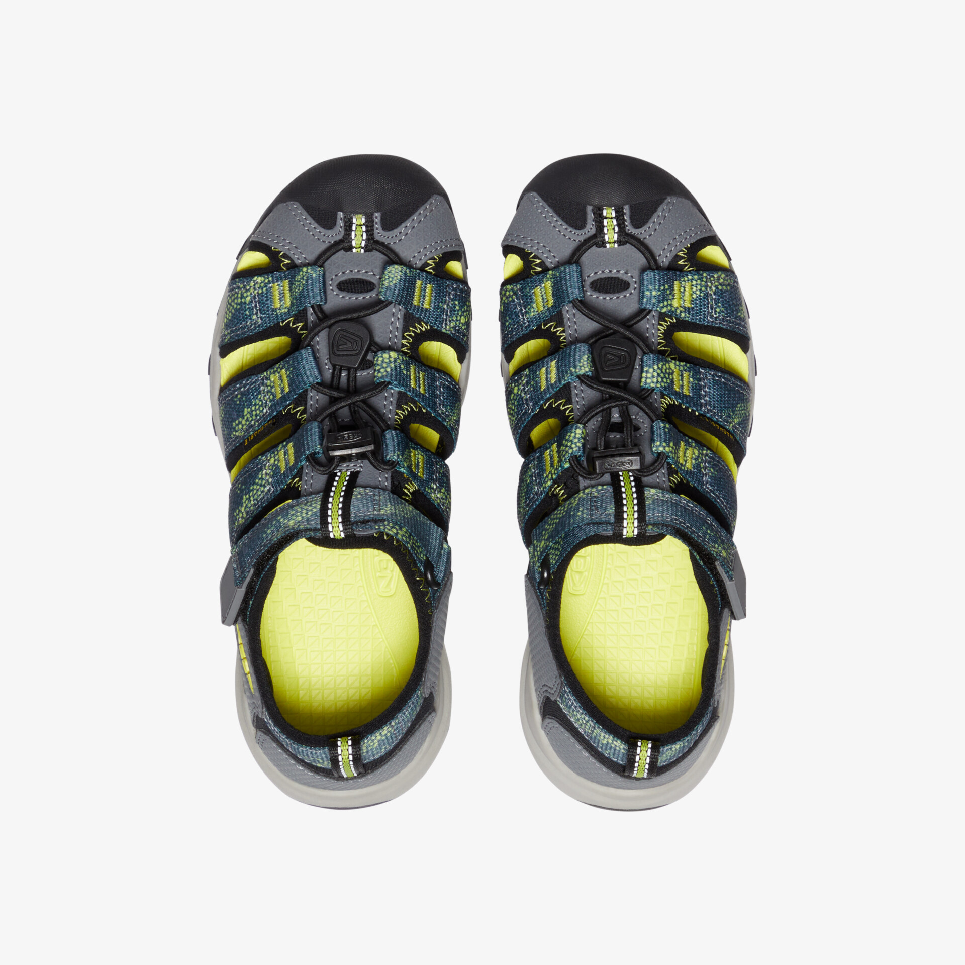 Komfortable Outdoor-Sandalen mit rutschfester Sohle und verstellbaren Riemen in modernem Design