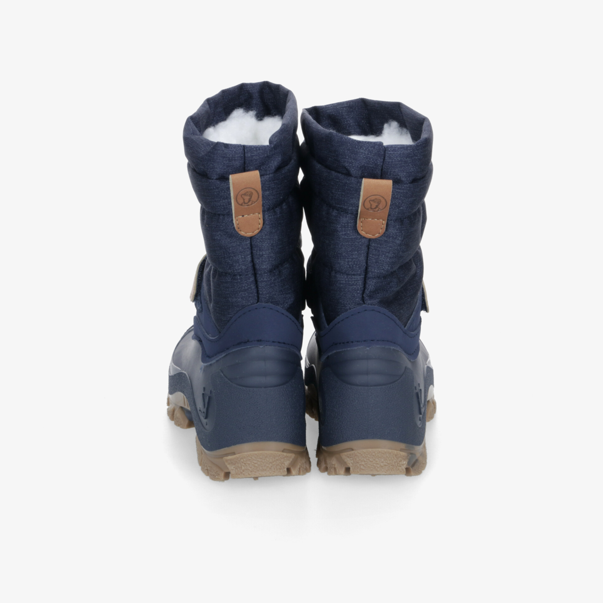 Robuste Winterstiefel mit warmem Innenfutter und rutschfester Sohle, ideal für kalte und nasse Bedingungen
