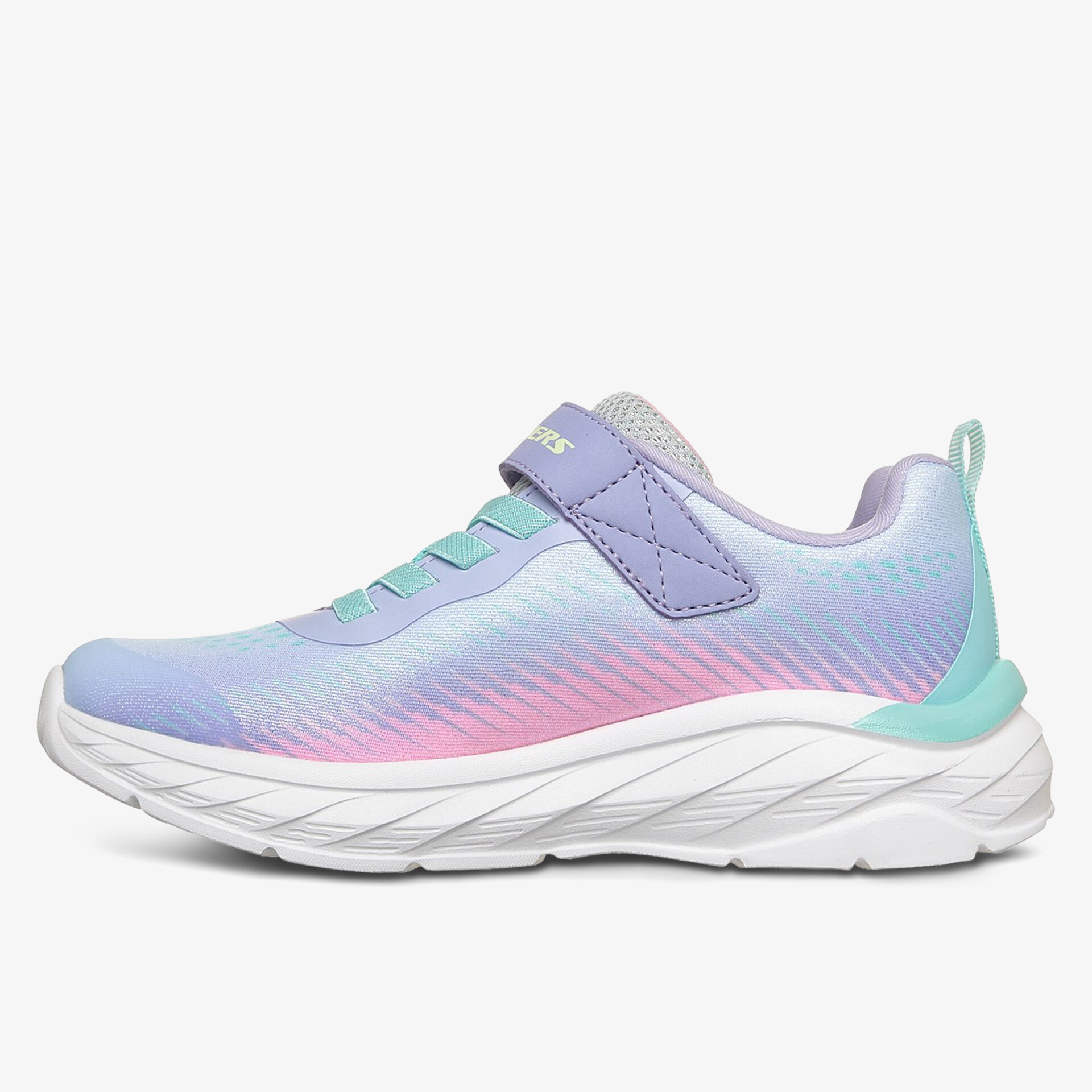 Bunter Sneaker mit robustem Design und maximalem Komfort.