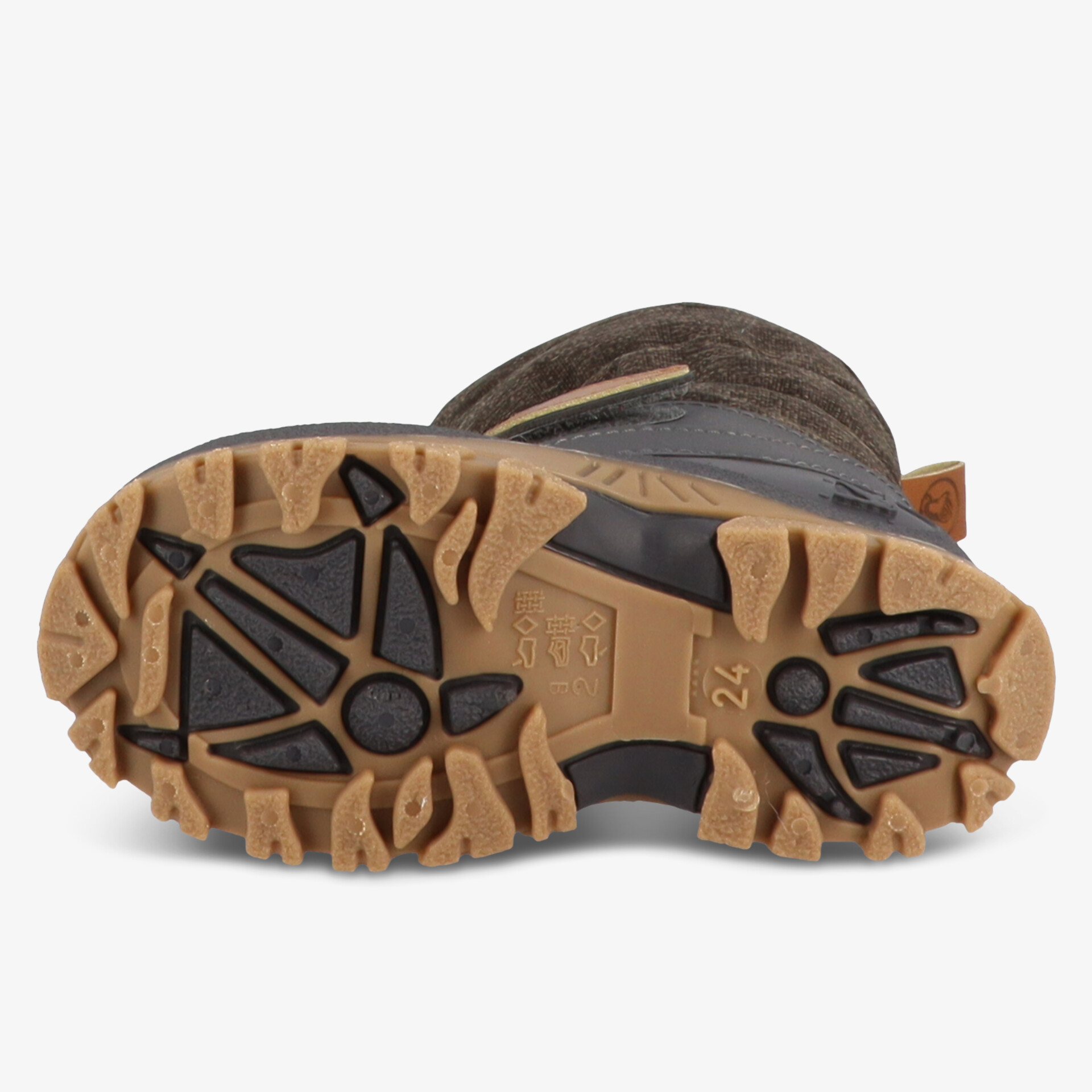 Tiefe Profilsohle robust gefertigt für optimalen Grip und Strapazierfähigkeit bei Outdoor-Aktivitäten