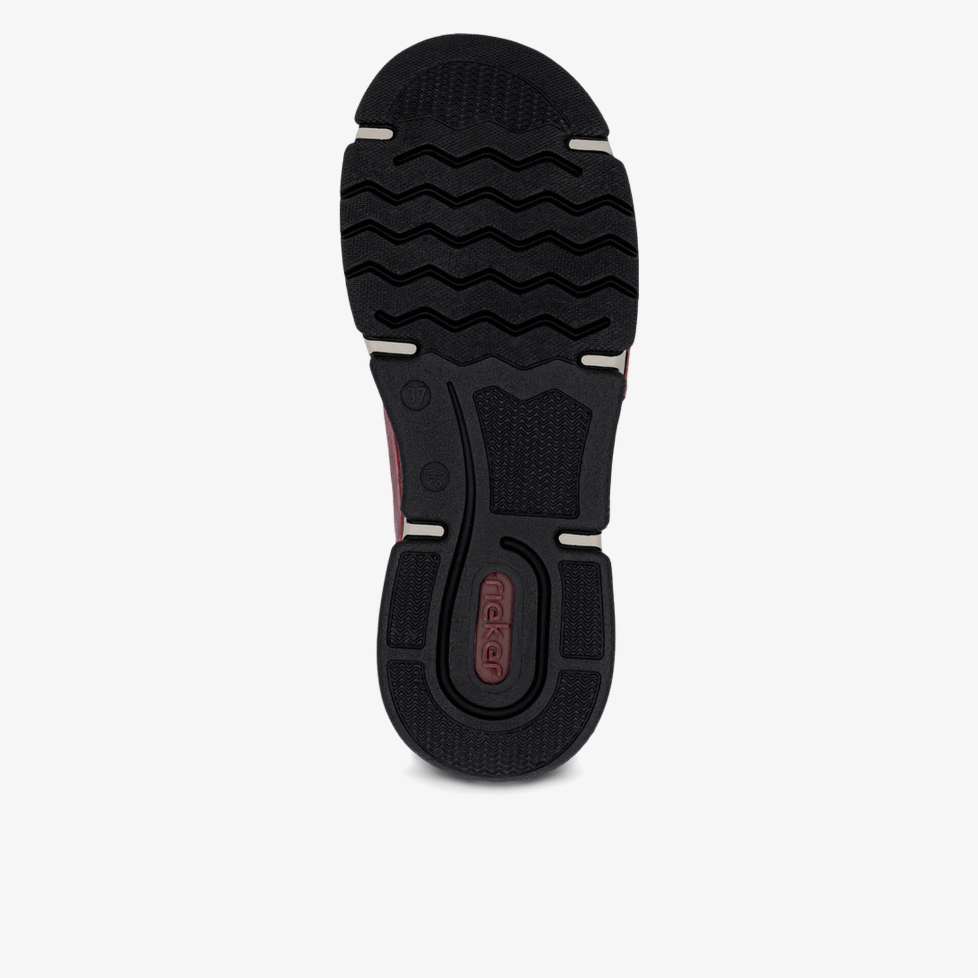 Robuste und rutschfeste Schuhsohle mit ausgeprägtem Profil für optimalen Grip und Langlebigkeit