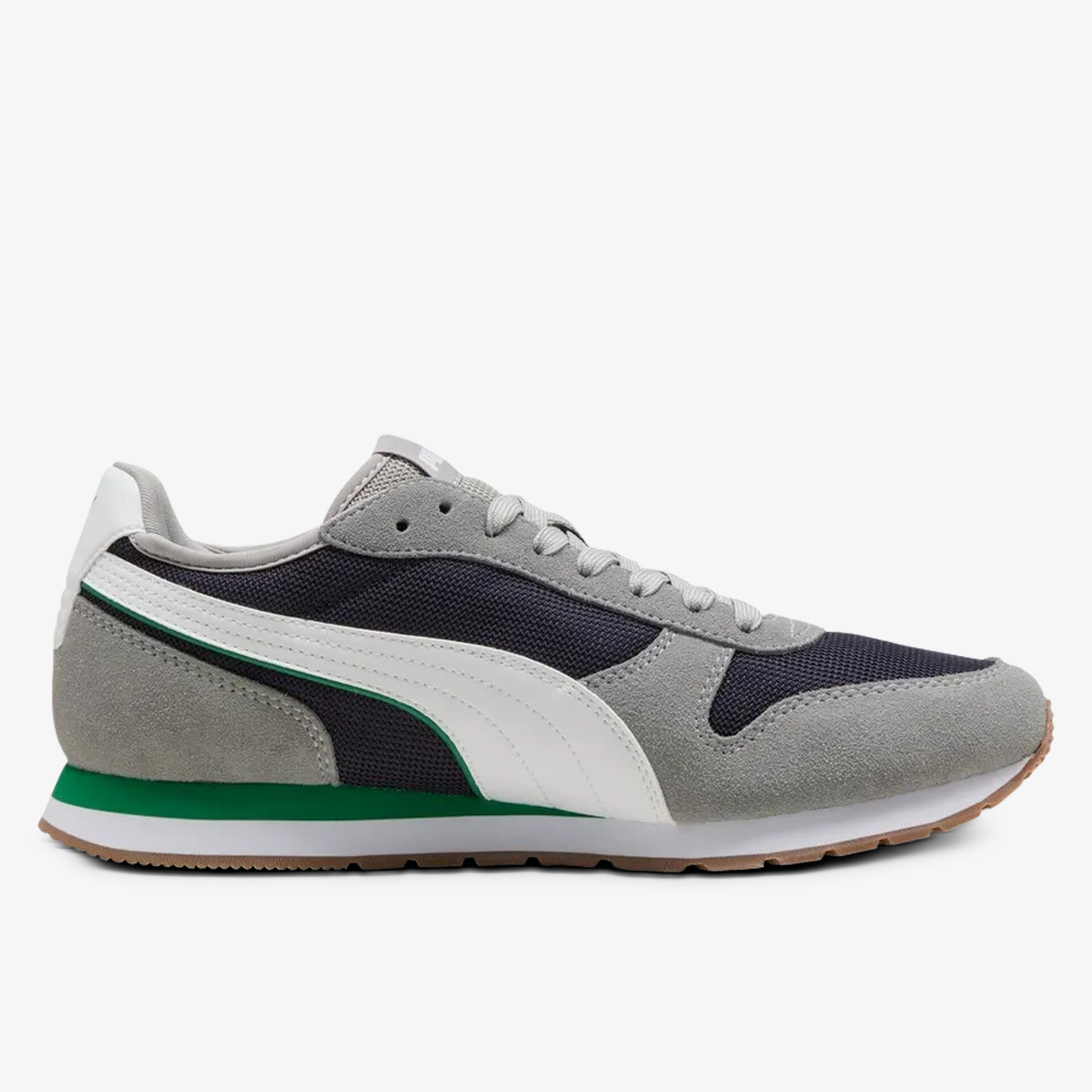 Moderner, atmungsaktiver Sneaker mit seitlicher Ansicht, gepolstert und bequem für sportlichen Einsatz