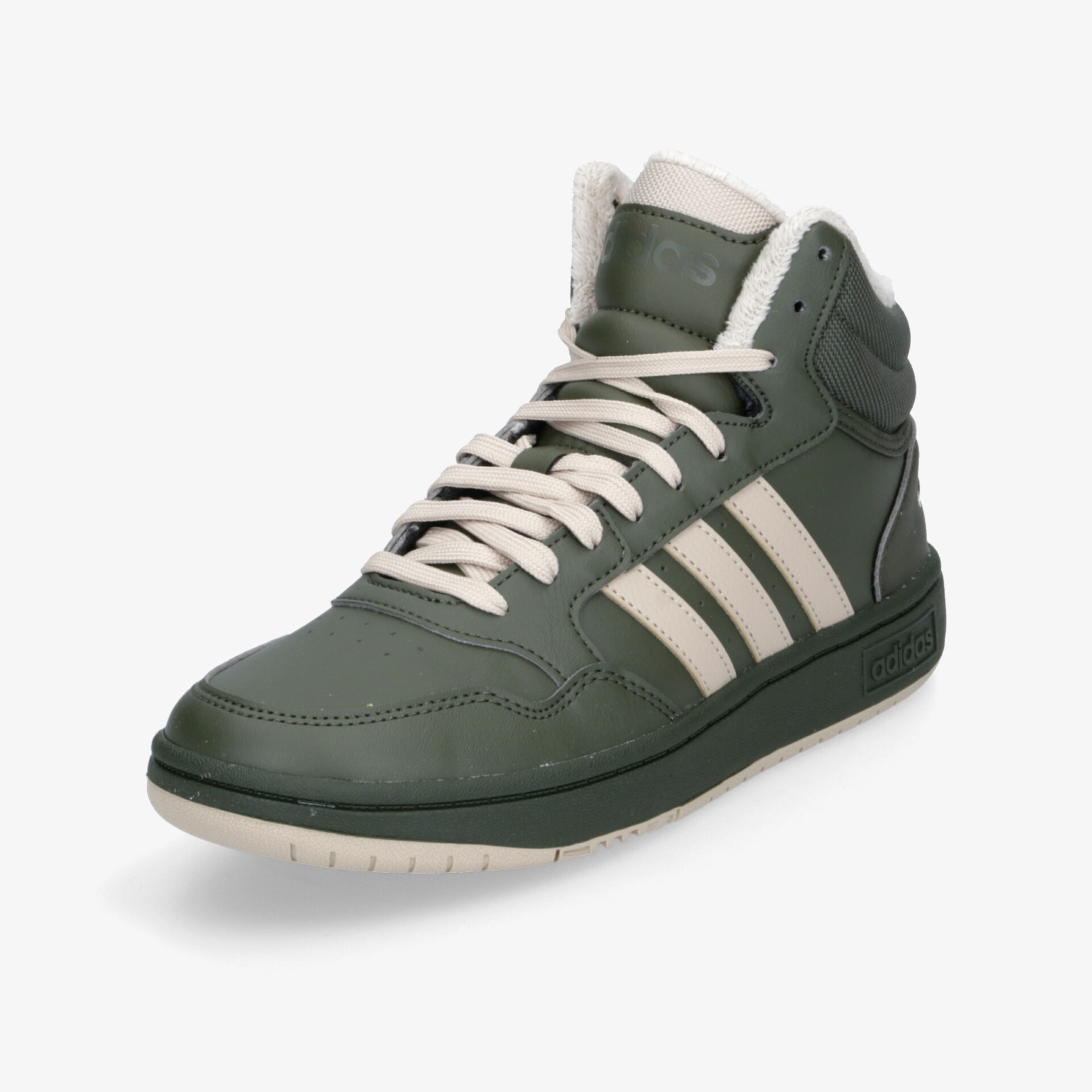 Moderner, bequemer Sportschuh in grün-weiß mit hoher Schnürung und rutschfester Sohle – ideal für sportliche Aktivitäten