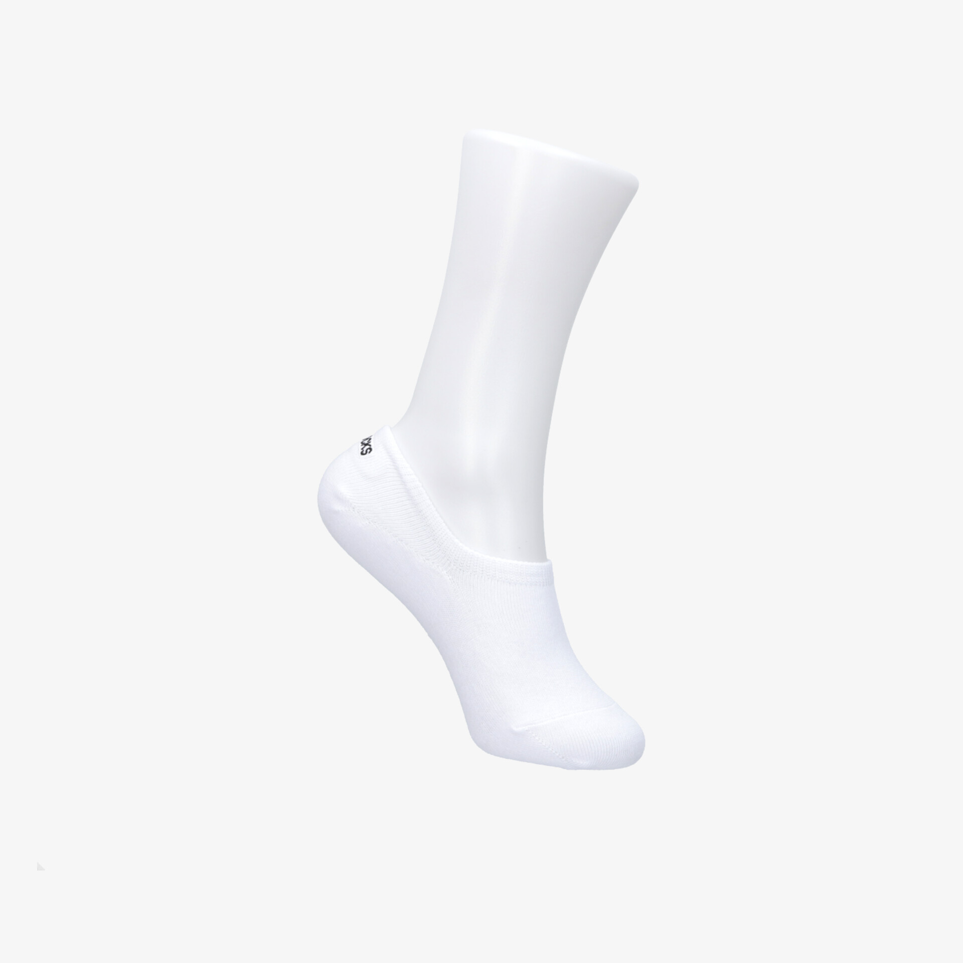 Bequeme weiße Socken mit elastischer Passform und nahtlosem Design für hohen Tragekomfort