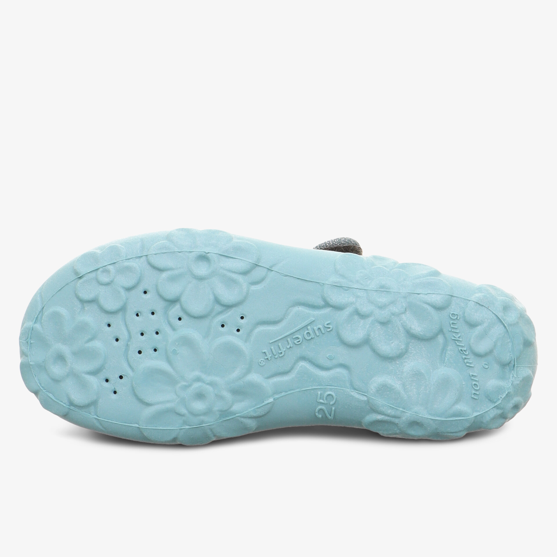 Weiche, leichte Schuhsohle mit floralem Muster und rutschfester Oberfläche für optimalen Komfort