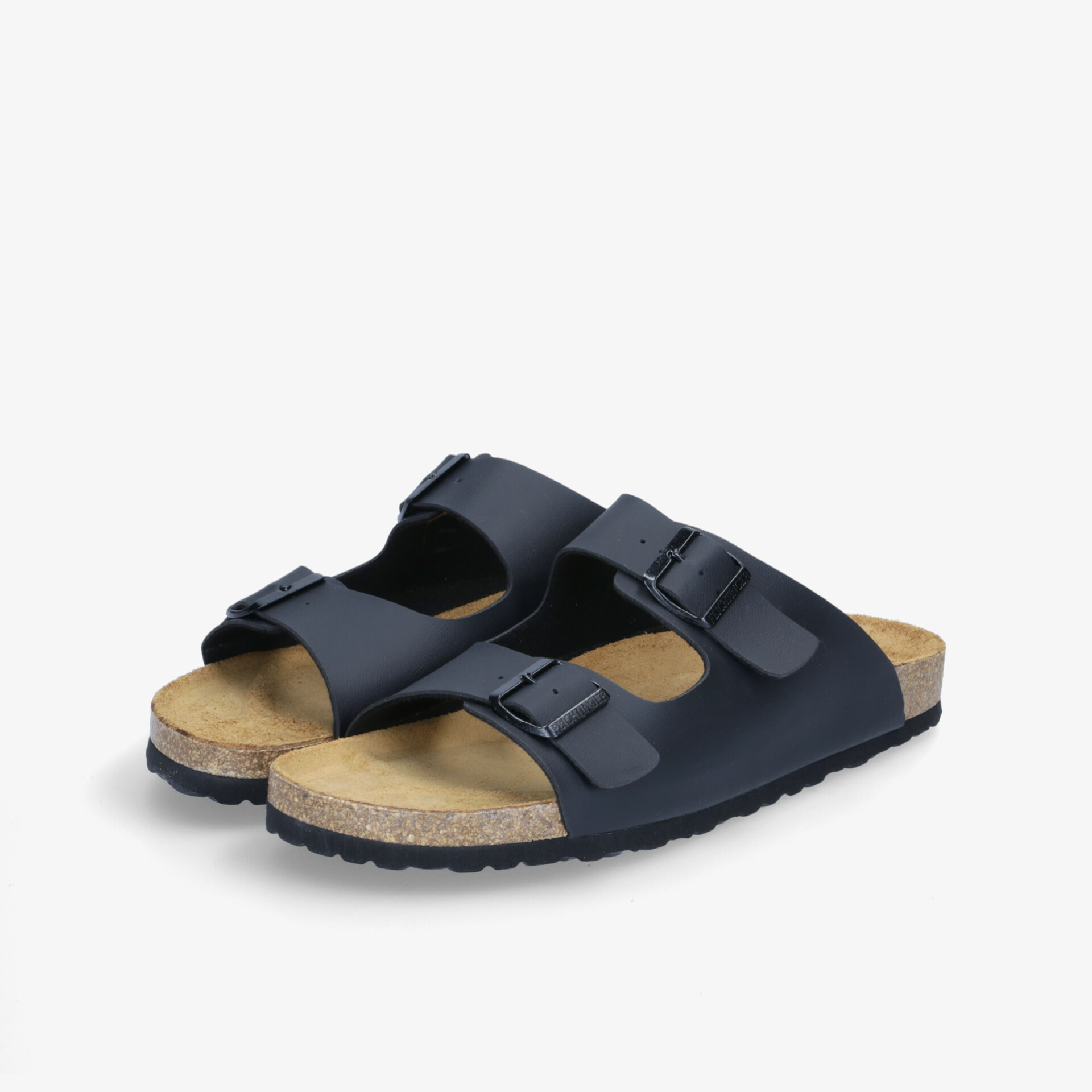 Bequeme, verstellbare Sandalen mit ergonomischem Fußbett und rutschfester Sohle in klassischem Look.
