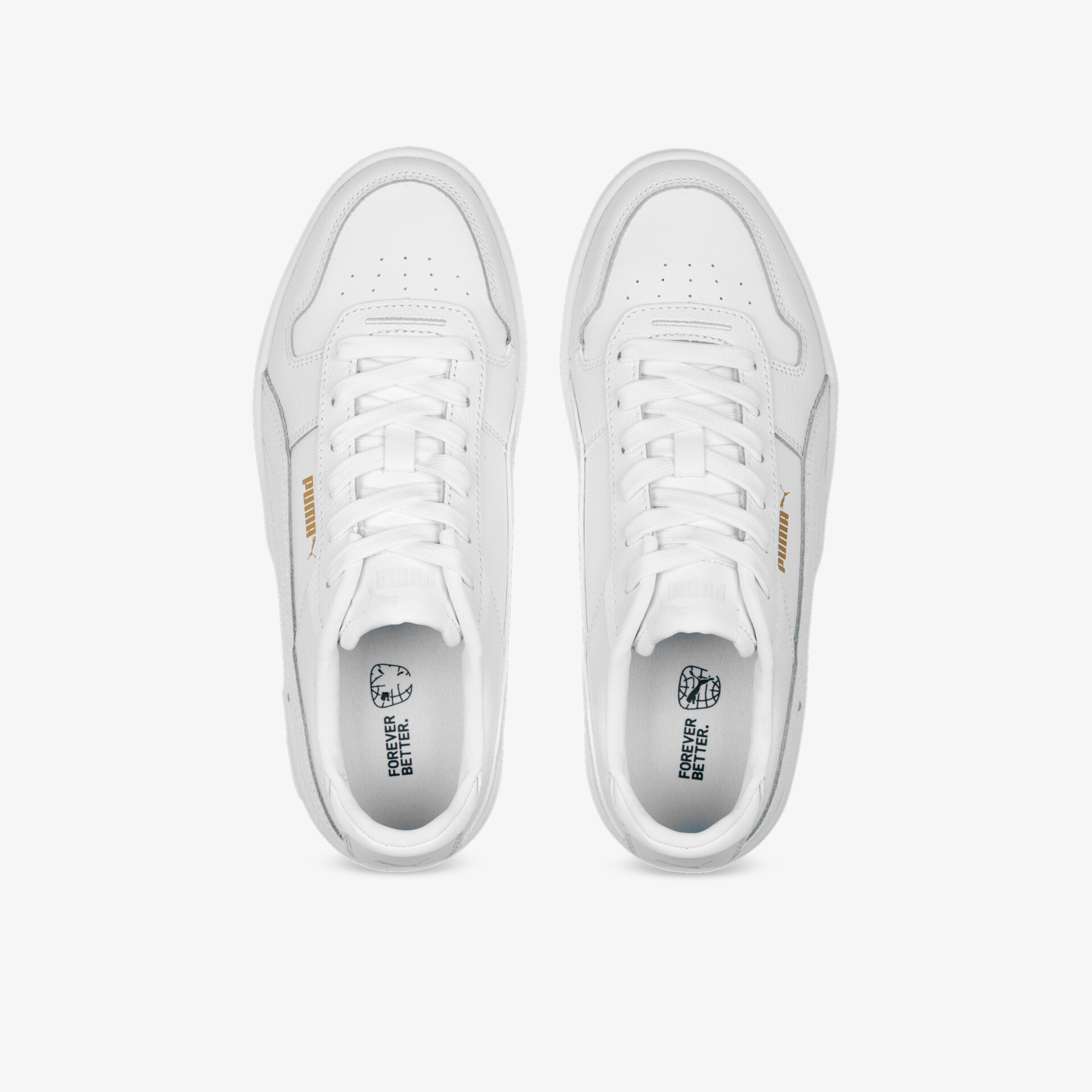 Weiße klassische Sneaker aus Leder, bequem und vielseitig, perfekt für jeden Anlass.