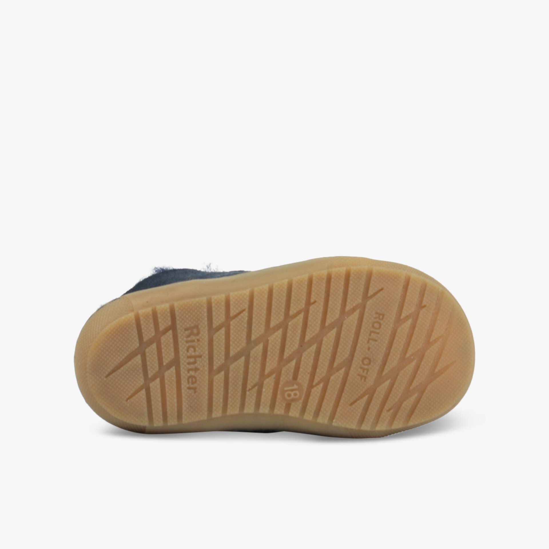 Robuste, rutschfeste Schuhsohle mit griffigem Profil für optimale Traktion und hohen Tragekomfort