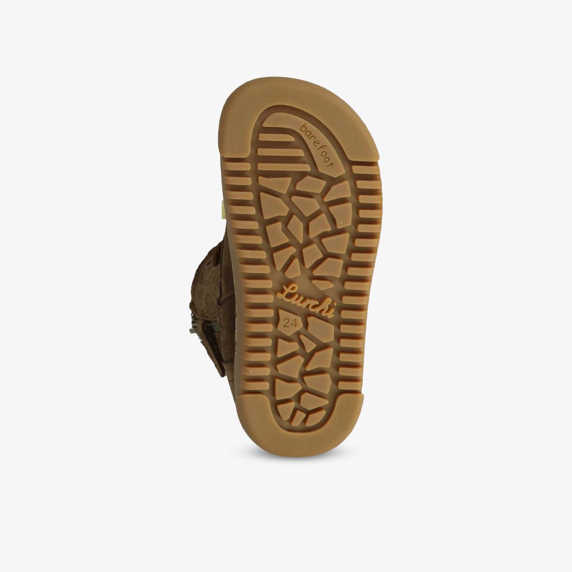 Robuste Schuhsohle mit rutschfestem, griffigem Profil für sicheren Halt und hohe Strapazierfähigkeit