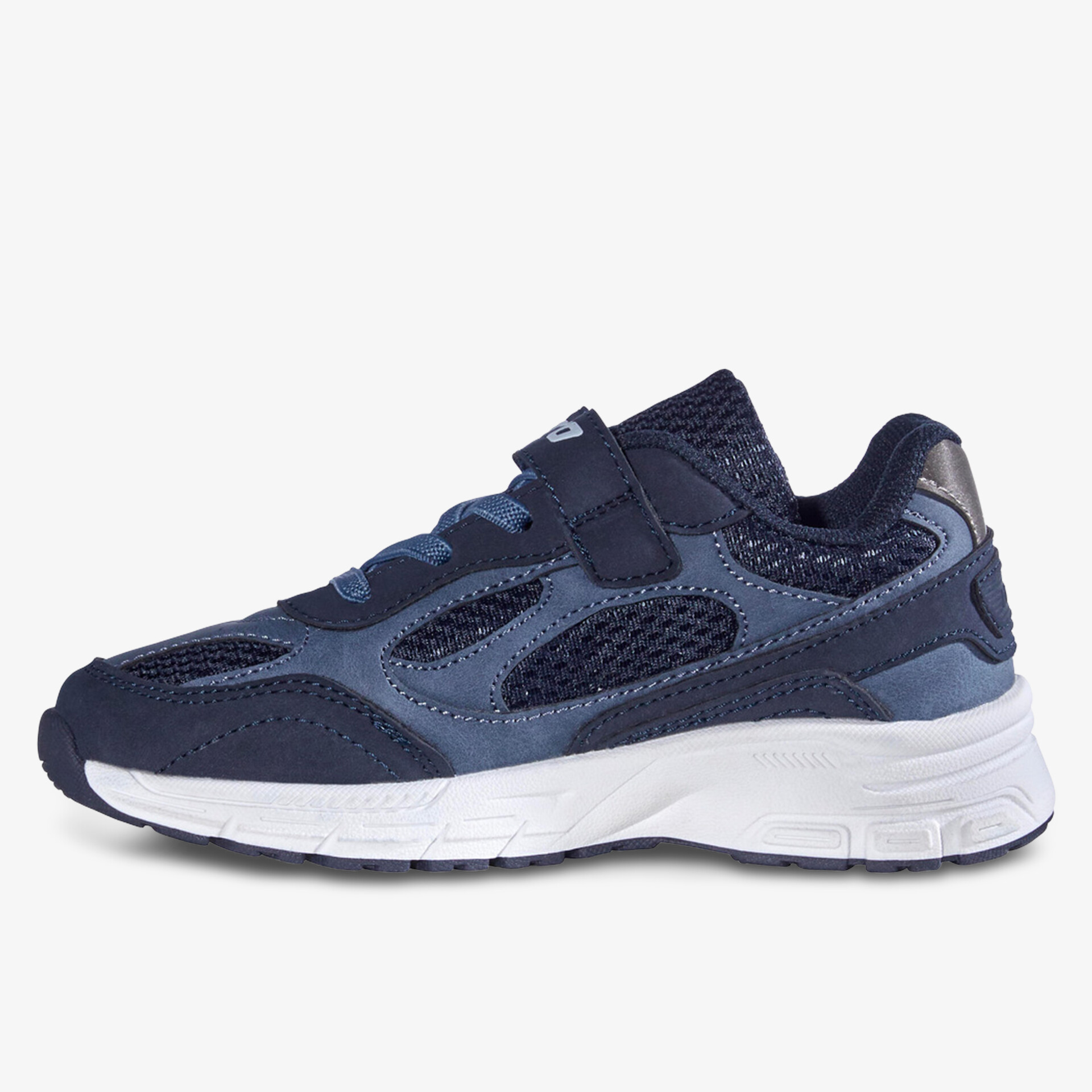 Bequeme, sportliche Sneaker in Blau mit atmungsaktivem Mesh und strapazierfähiger Sohle.