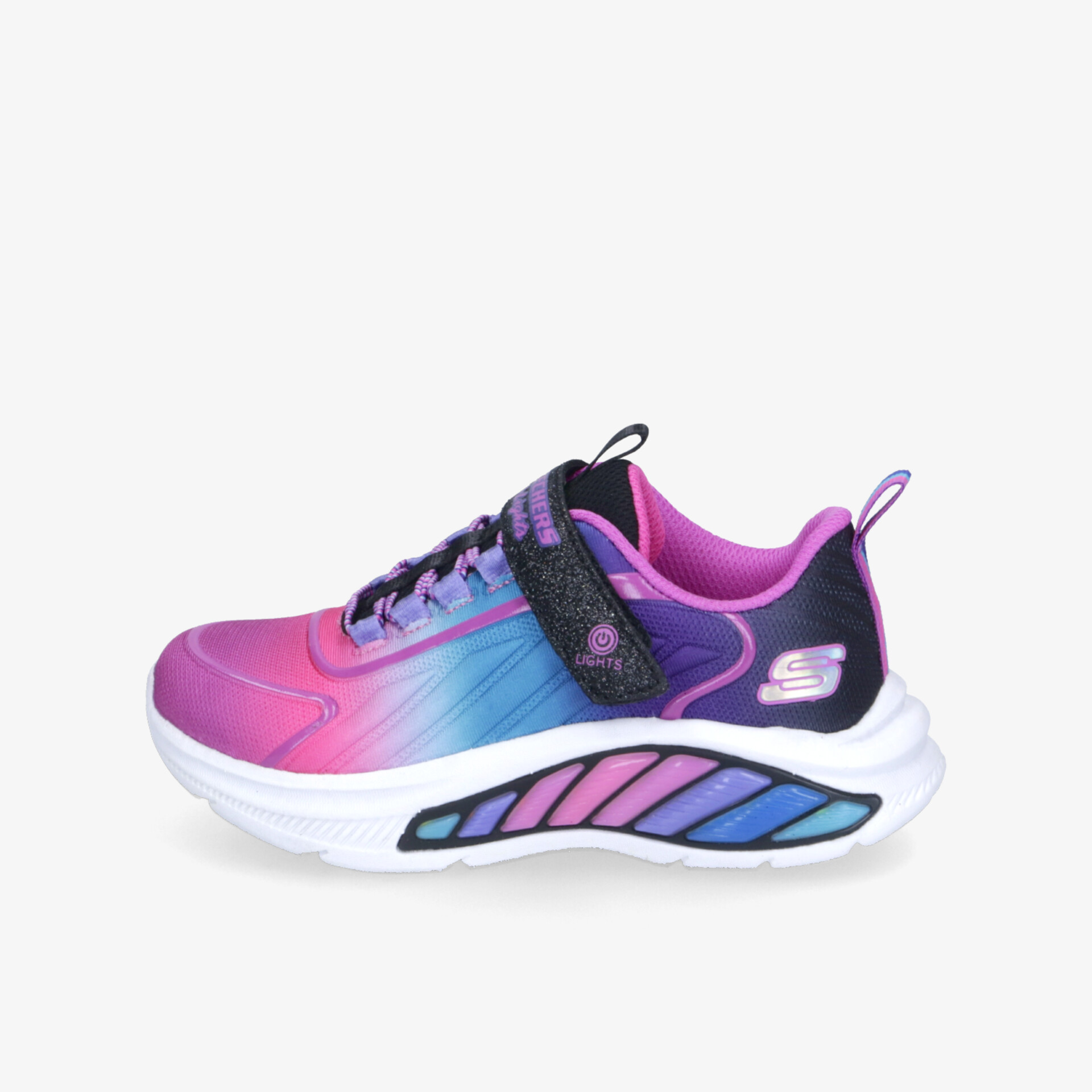Sportlicher Sneaker in Pink und Blau mit bequemer Passform und rutschfester Sohle