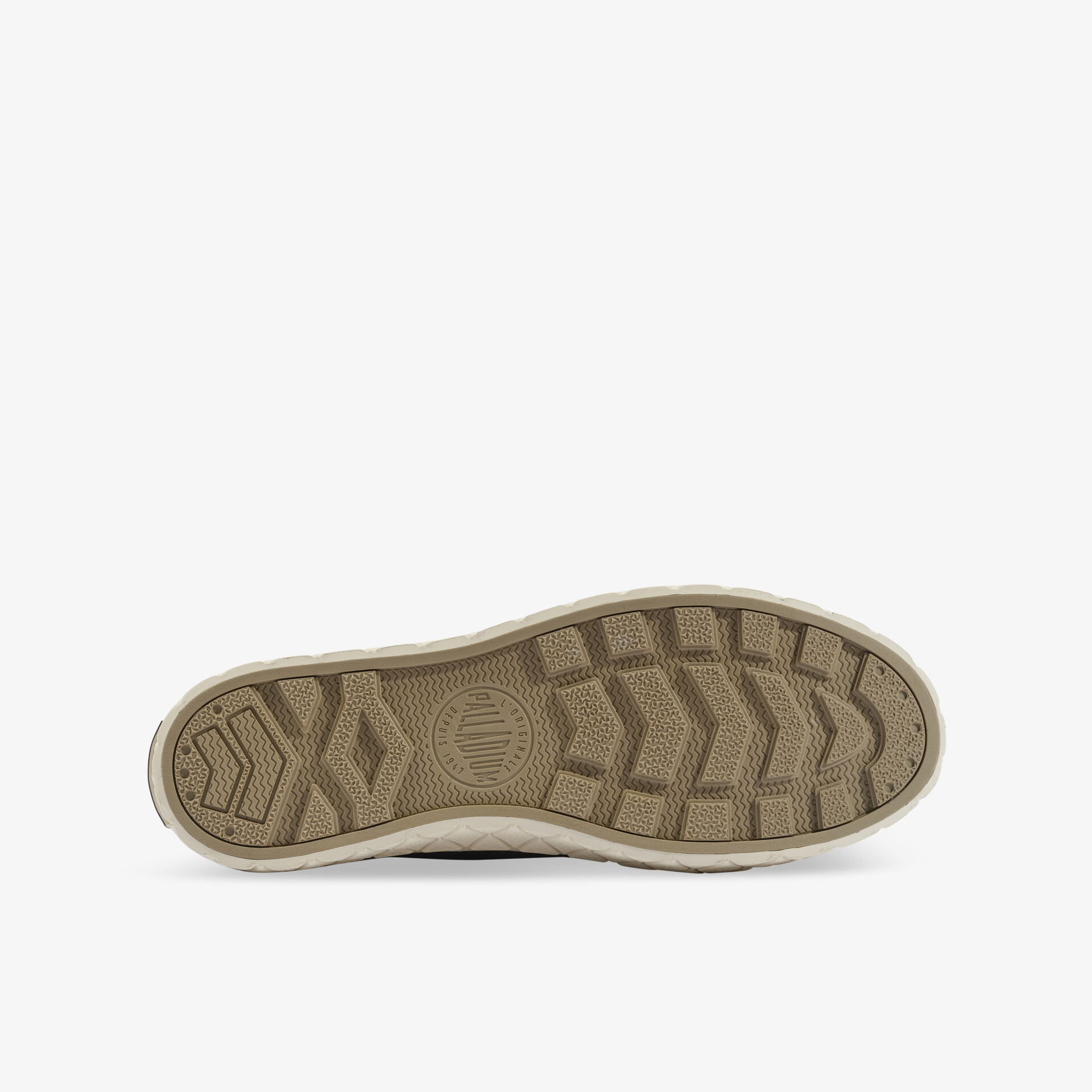Robuste und rutschfeste Schuhsohle für exzellente Traktion und Langlebigkeit.