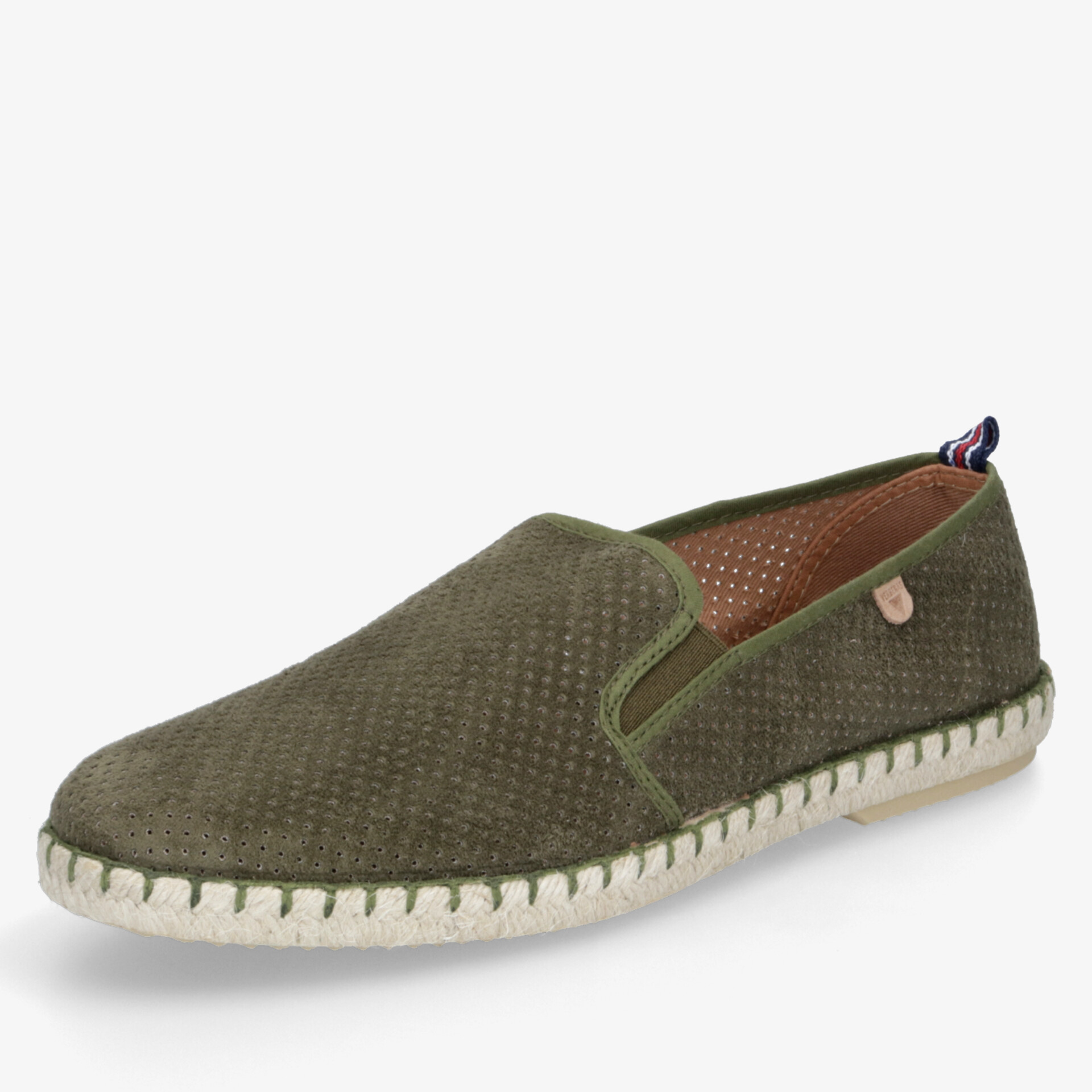 Leichter grüner Slipper mit atmungsaktivem Material und weicher Sohle für angenehmen Tragekomfort im Alltag