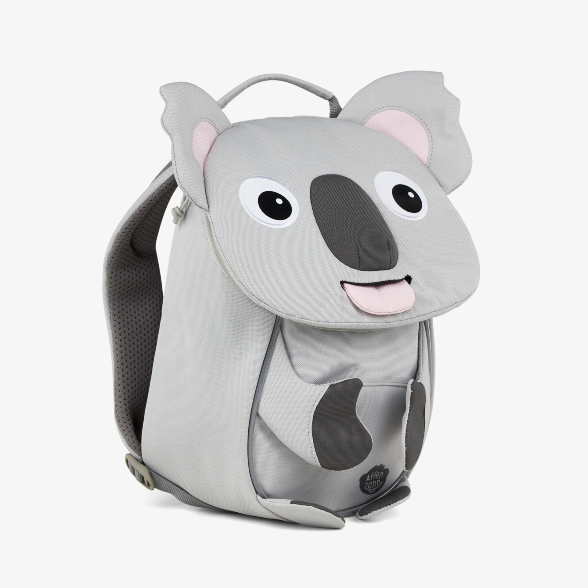Kinderrucksack mit niedlichem Koalagesicht, weiche Polsterung und robustem Tragegriff, perfekt für den Alltag