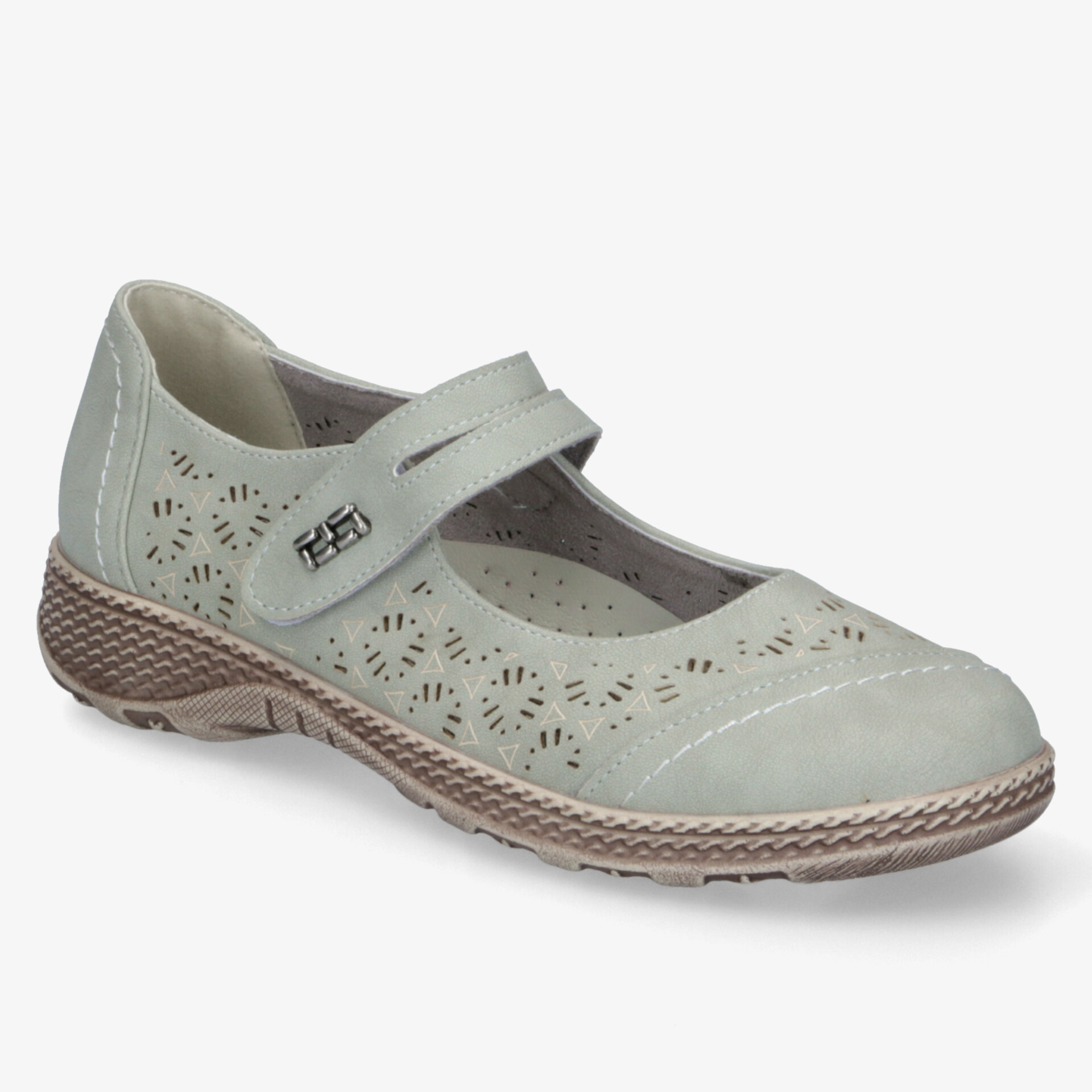 Eleganter, komfortabler Schuh mit atmungsaktivem Design und rutschfester Sohle für den täglichen Gebrauch.