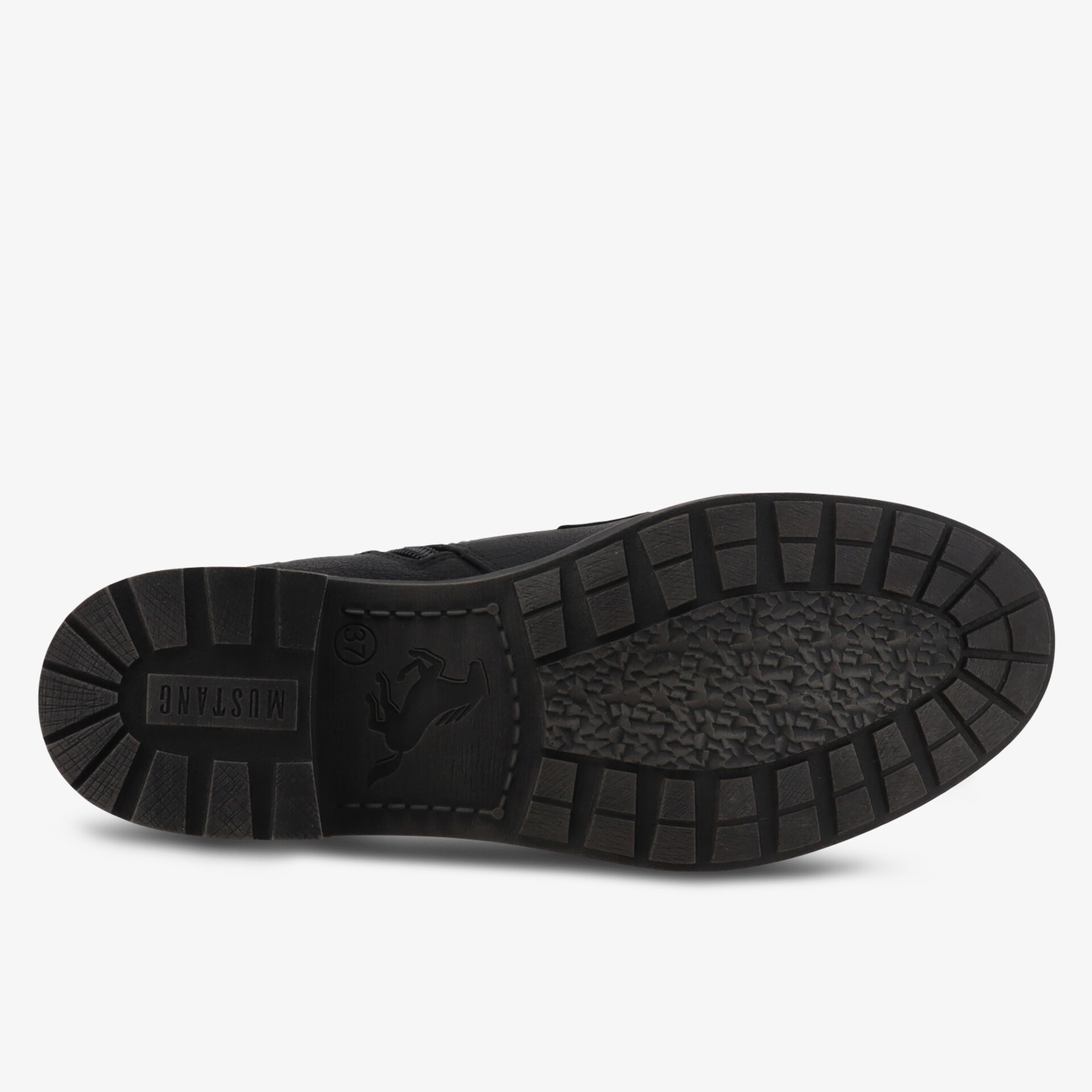 Robuste und rutschfeste Schuhsohle mit starkem Profil für sicheren Halt und lange Lebensdauer