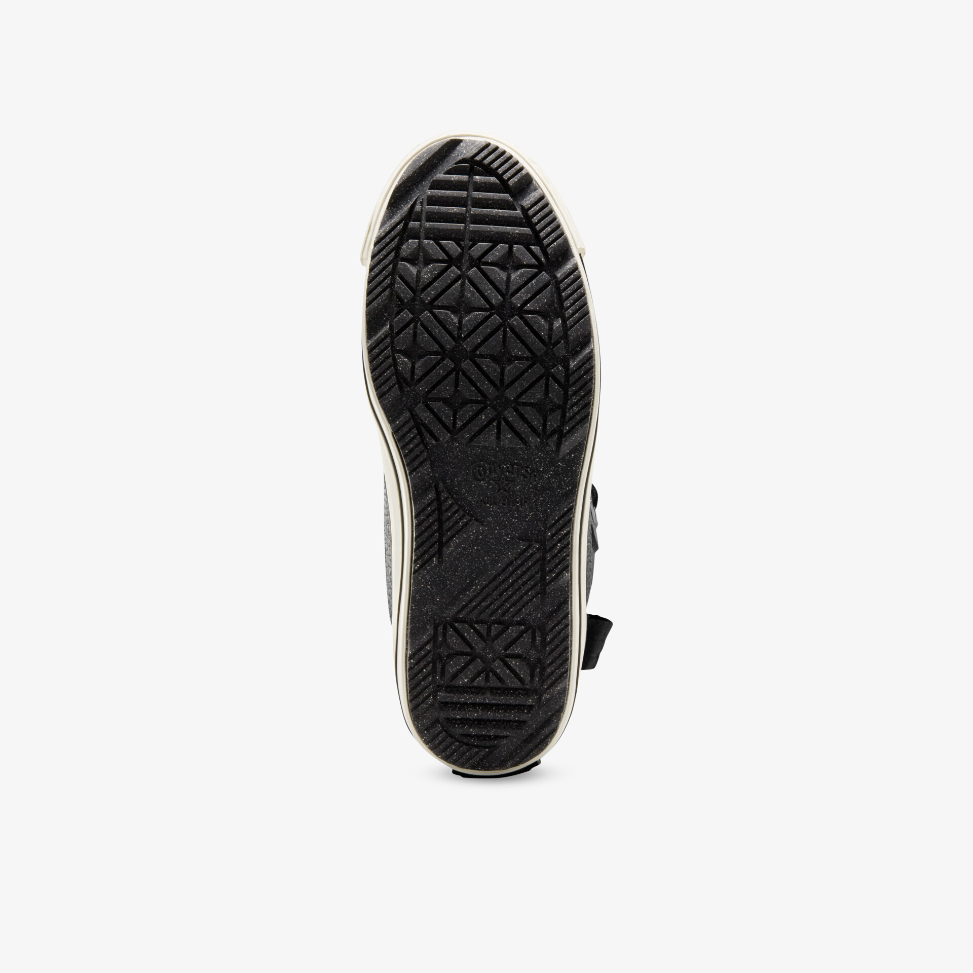 Schuh mit robuster, rutschfester und flexibler Gummisohle für sicheren Halt und langanhaltenden Komfort