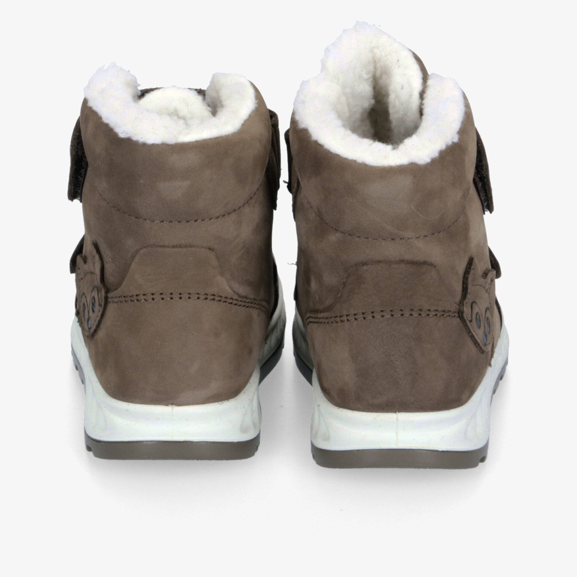 Braune Winterstiefel mit Lammfellfutter für ultimativen Komfort und Wärme. Ideal für kalte Tage.